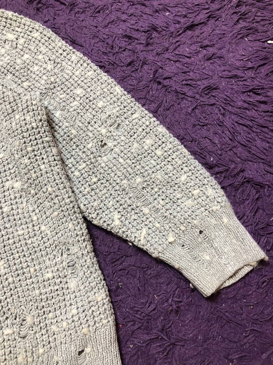 Allsaints vintage streetwear Allsaints Y2K Sweatshirt Avant-Garde gray Size US XL / EU 56 / 4 - 7 Thumbnail