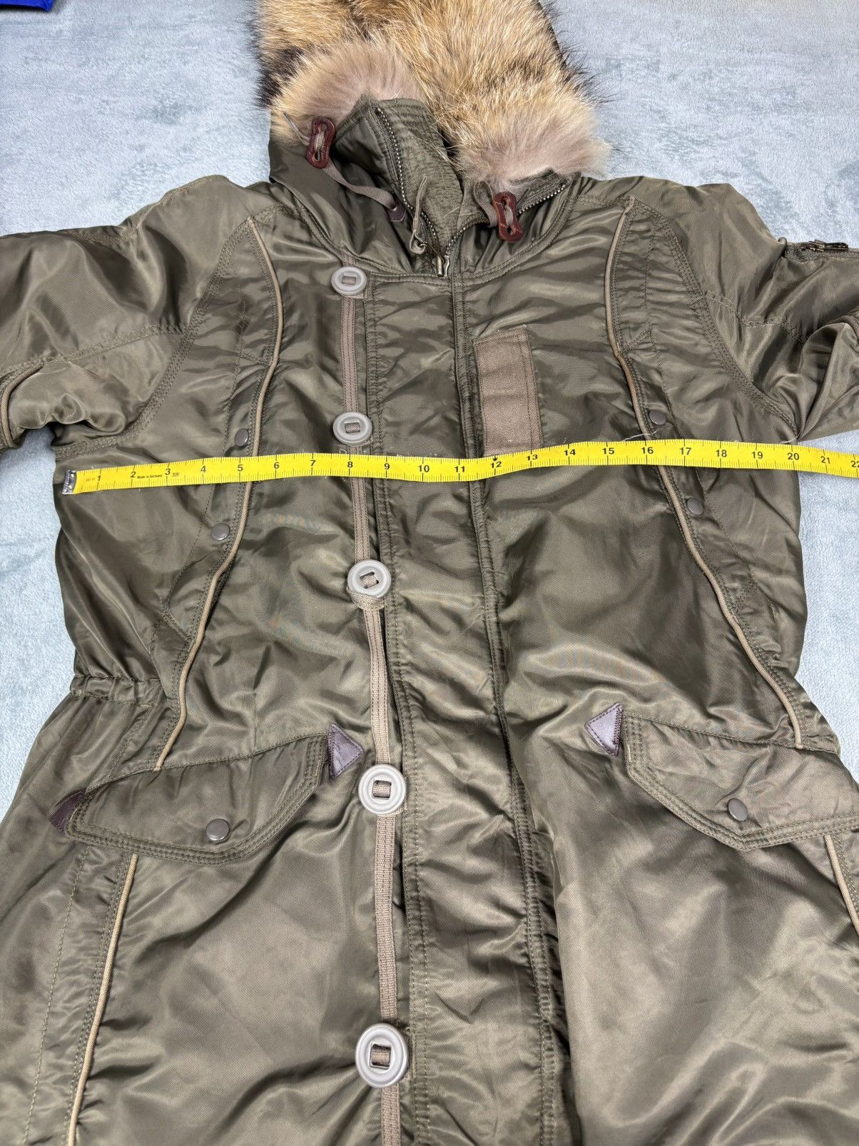 GOA G.O.A Raccoon Fur Jacket. J0145 Size M / US 6-8 / IT 42-44 - 9 Thumbnail