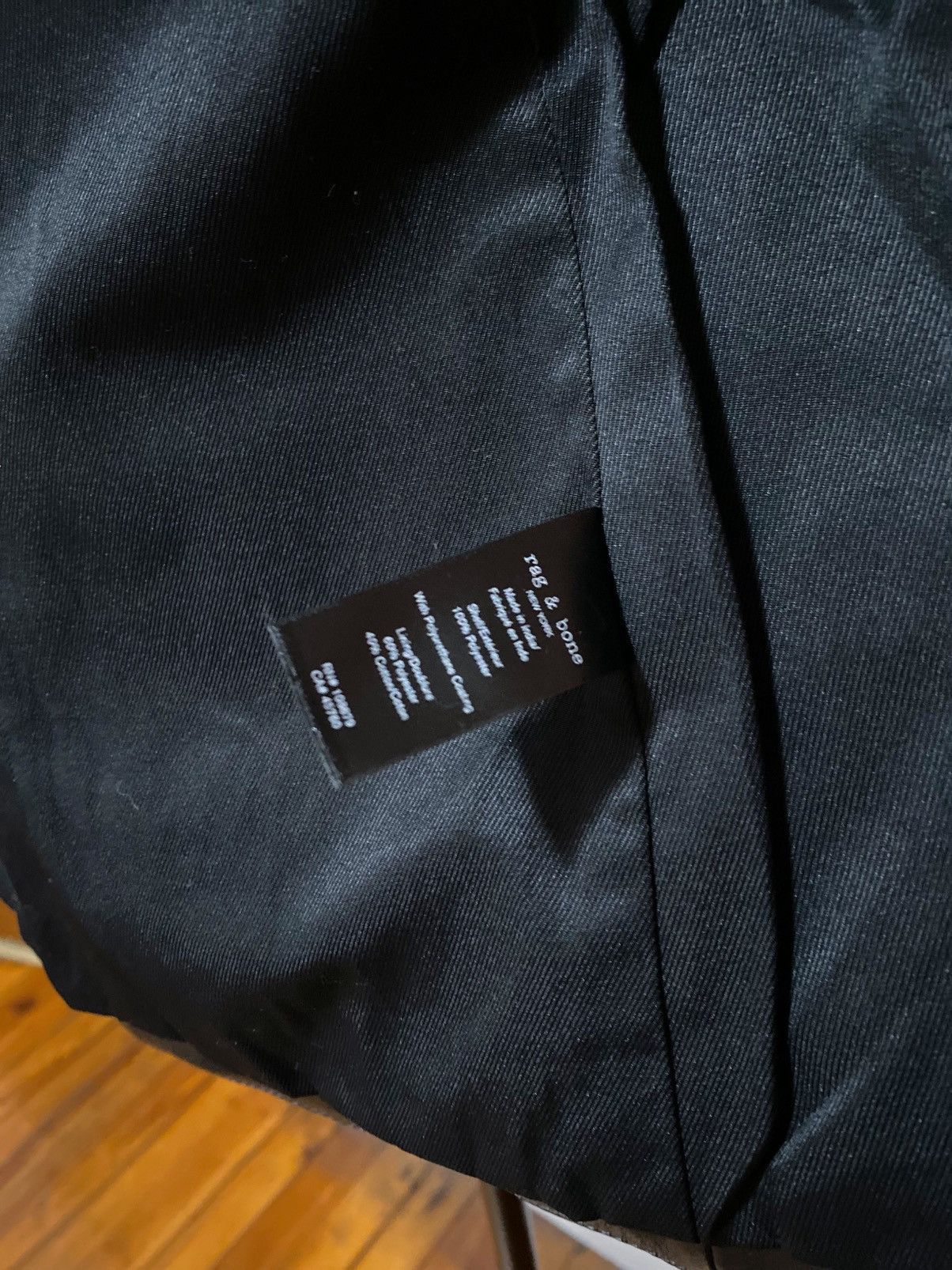 Rag & Bone rag & bone Slade Faux Leather Tailored Blazer size 0 Size XS / US 0-2 / IT 36-38 - 15 Thumbnail