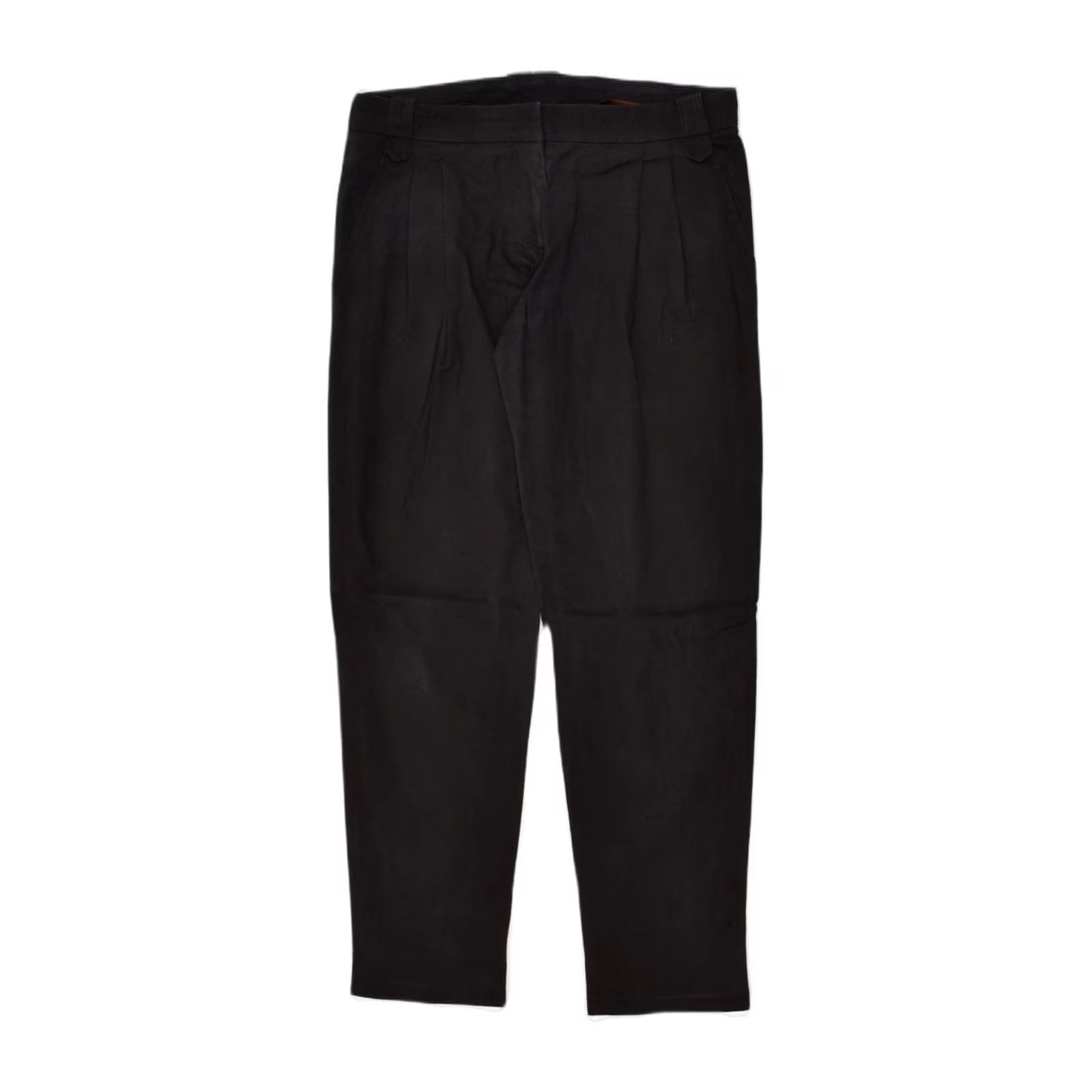 Patrizia Pepe PATRIZIA PEPE Womens Casual Trousers Medium Black IT 42 W30 L28 Size 32" / US 10 / IT 46 - 2 Thumbnail