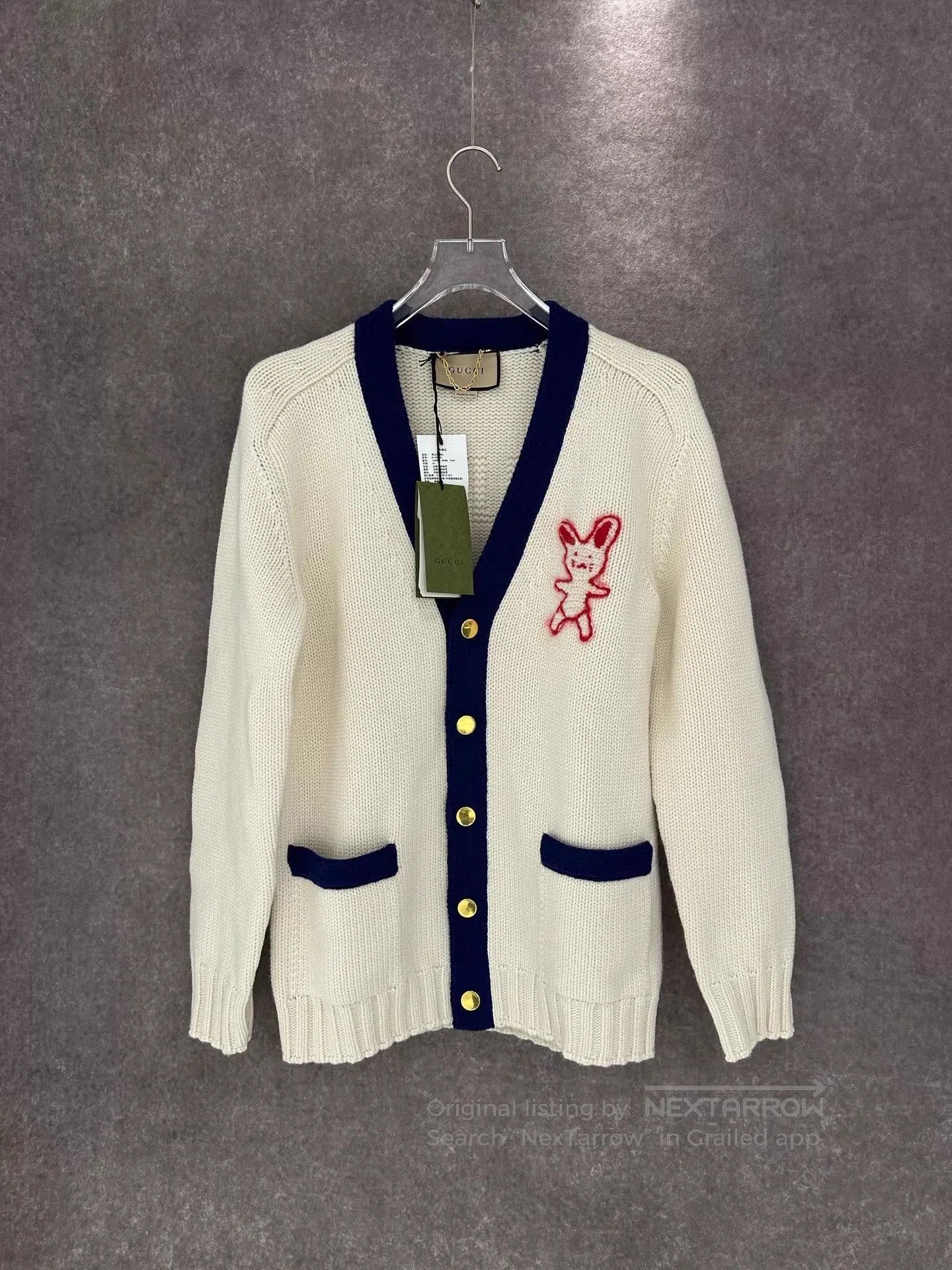 Gucci Multi Rabbit Embroidered V. Size US XS / EU 42 / 0 - 1 Thumbnail