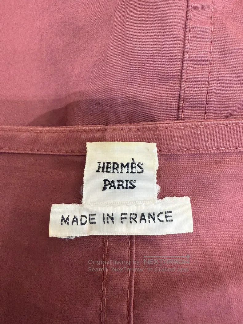 Hermes Hermes Chest pocket design ladies blouse Size XS / US 0-2 / IT 36-38 - 6 Thumbnail