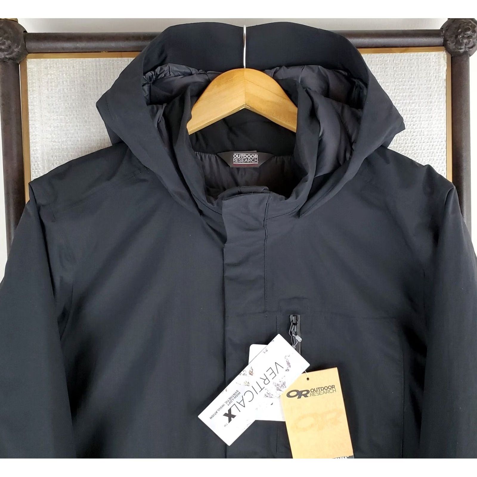 Outdoor Research VINTAGE Outdoor Research Jacket XL Mens Black Insulated Waterproof NEW NWT Size US XL / EU 56 / 4 - 3 Thumbnail