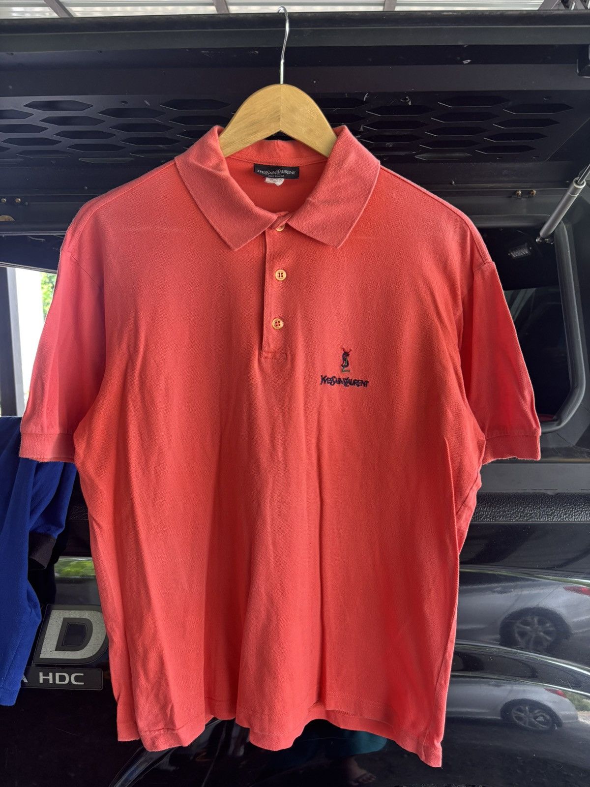Yves Saint Laurent Vintage Yves Saint Laurent Polo Shirt Size US L / EU 52-54 / 3 - 1 Thumbnail