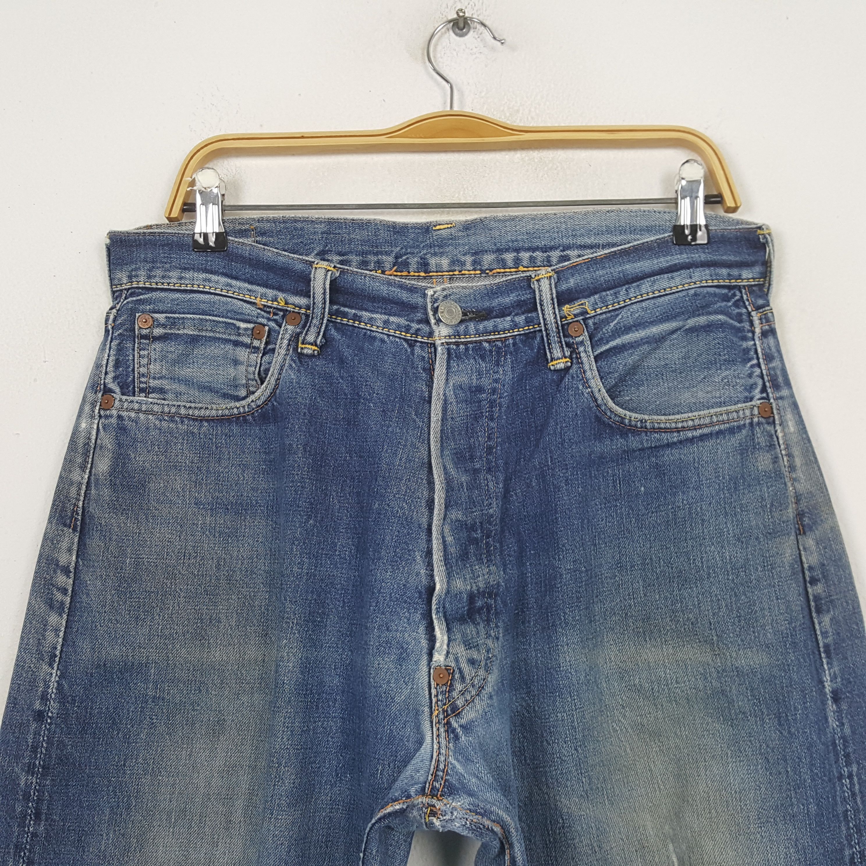 Evisu Vintage Evisu Japanese Brand Daicock Custom Style Jeans RR28 Size US 32 / EU 48 - 5 Thumbnail