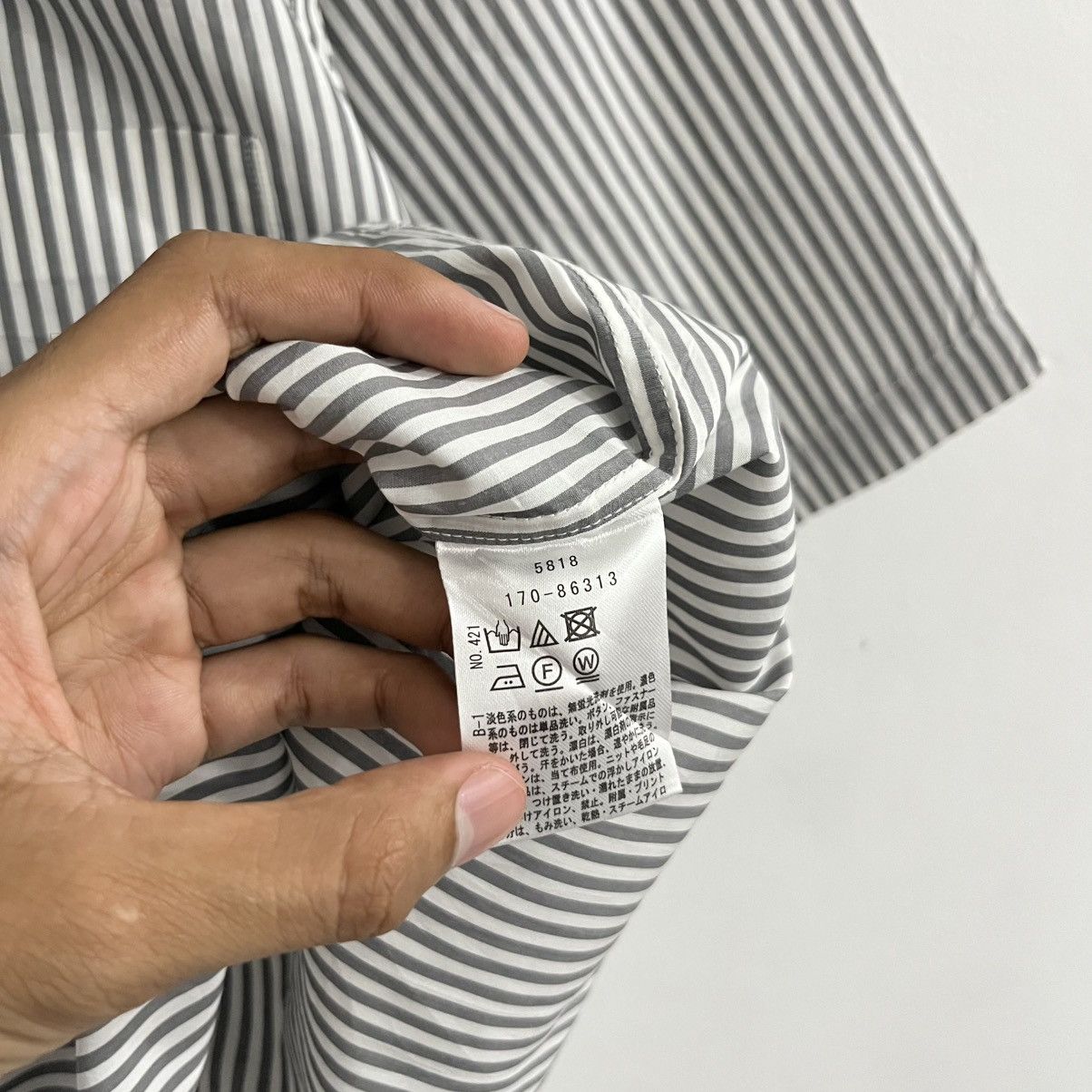 Takeo Kikuchi Takeo Kikuchi Japanese Designer Striped City Boy Oversized Size US M / EU 48-50 / 2 - 5 Thumbnail