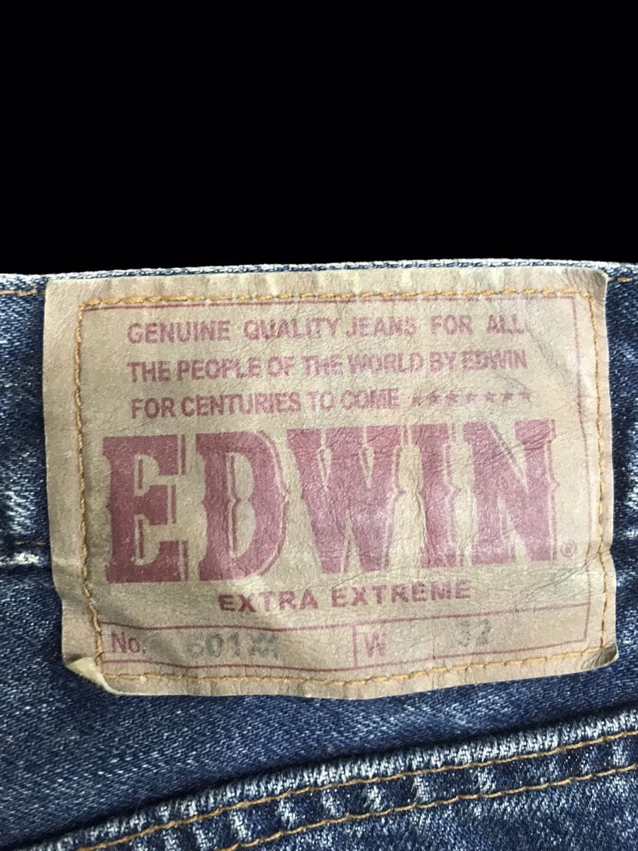 Edwin Flare🔥Edwin Flare Stylish Whiskers Jeans F20 Size US 31 - 10 Thumbnail