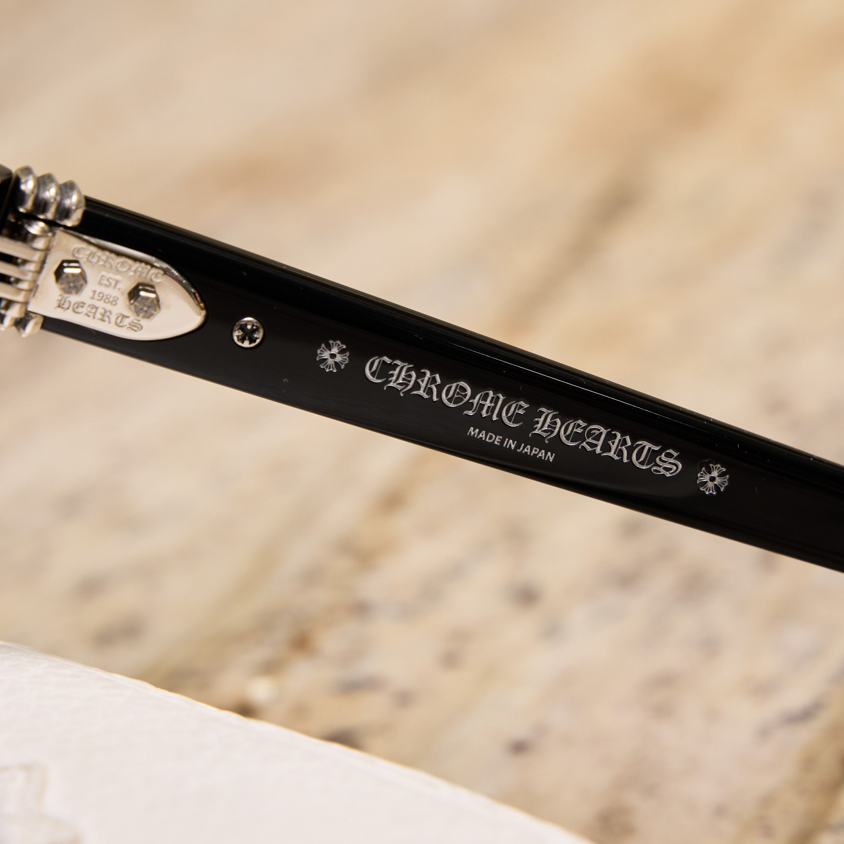 Chrome Hearts CHROME HEARTS TRITITSAGAIN BLACK Size ONE SIZE - 5 Thumbnail