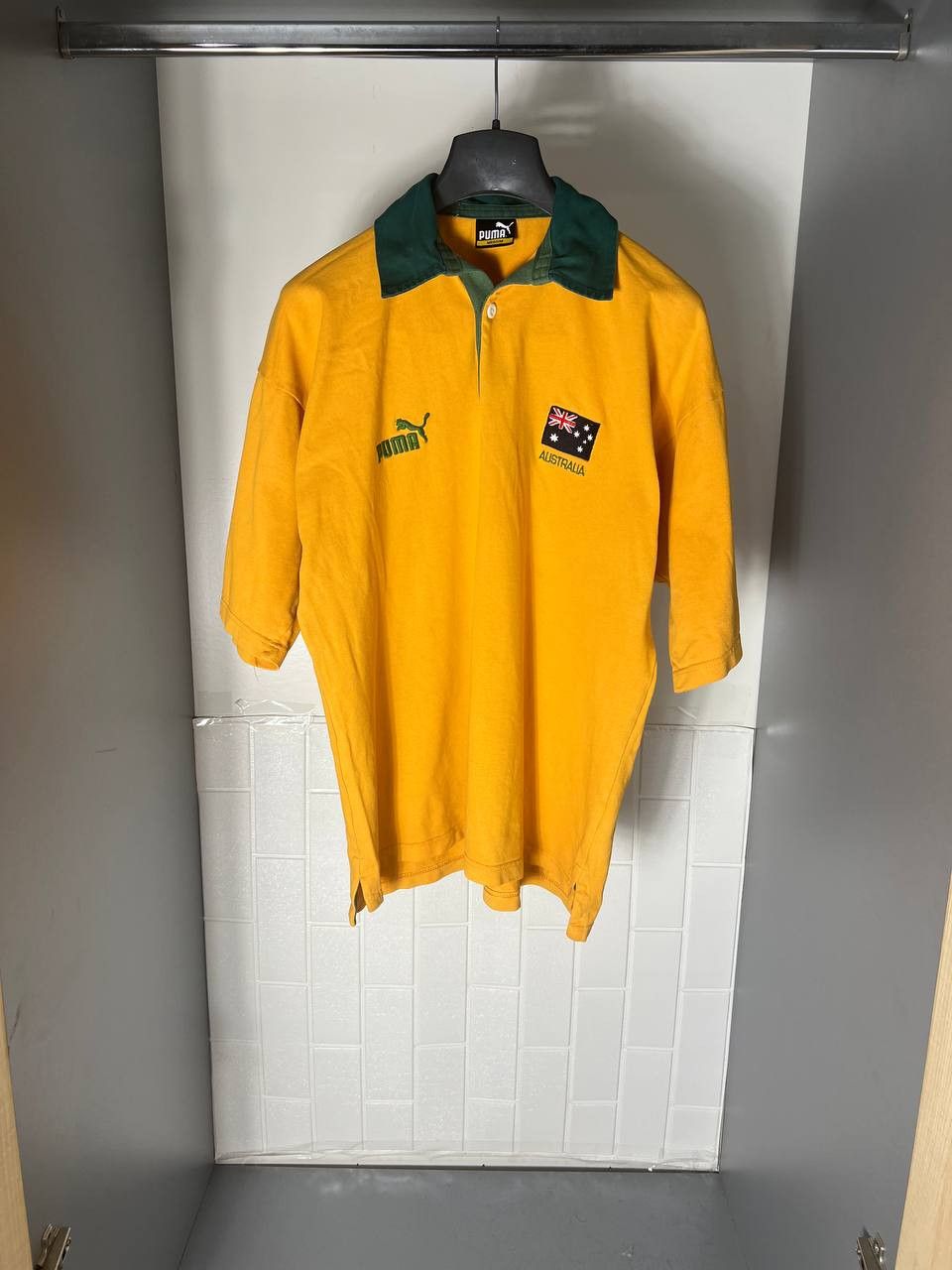 Puma VINTAGE PUMA AUSTRALIA RETRO RUGBY JERSEY FOOTBALL Y2K 90s Size US M / EU 48-50 / 2 - 2 Thumbnail