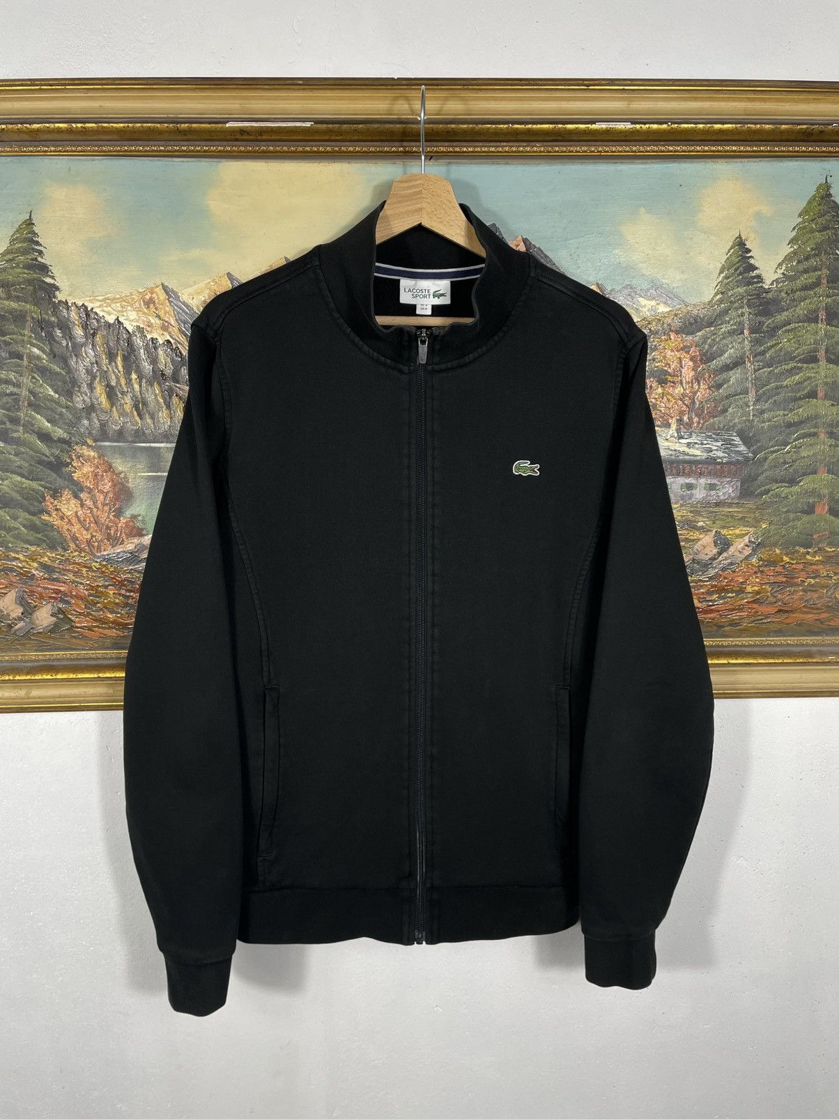 Lacoste × Vintage Lacoste Zip Crewneck Tracksuit Old Money Swag Drip Drill Size US M / EU 48-50 / 2 - 1 Thumbnail