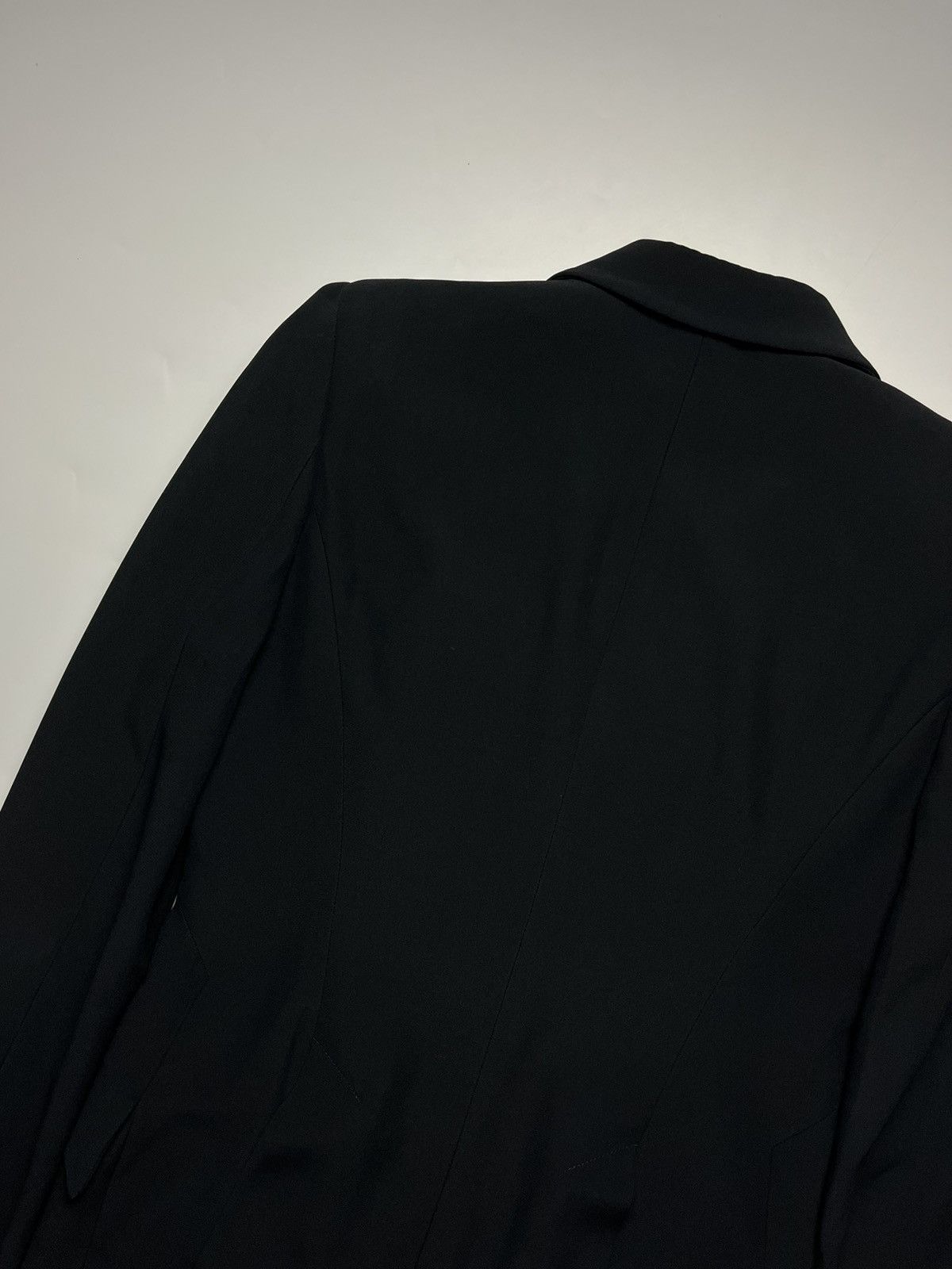 Alexander McQueen Alexander McQueen 2016 Leaf Crepe Single-Breasted Blazer Size L / US 10 / IT 46 - 13 Thumbnail