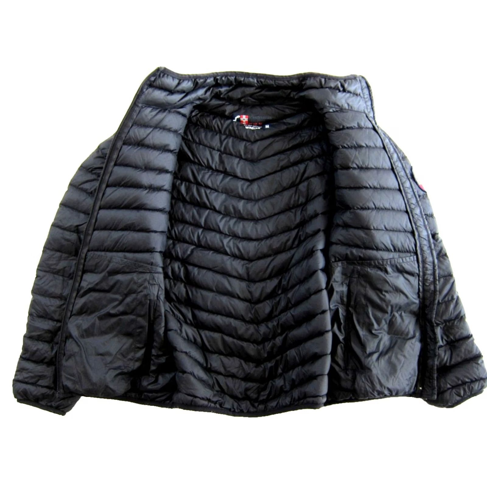 Vintage Scandinavian Explorer Black Nylon Down lightweight Packable Puff Jacket Woman M Size M / US 6-8 / IT 42-44 - 4 Thumbnail