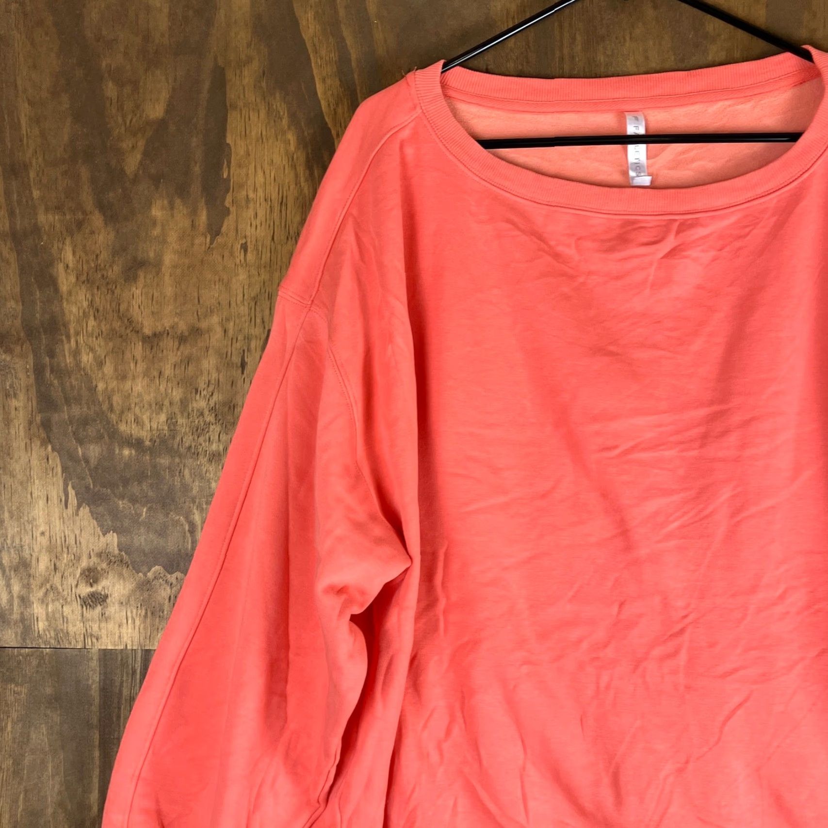 Fabletics Fabletics Womens Sweater Crew Neck Coral St Tropez Cozy Fleece Cotton Blend XL Pullover Knit Relaxed Warmth Size XL / US 12-14 / IT 48-50 - 4 Thumbnail