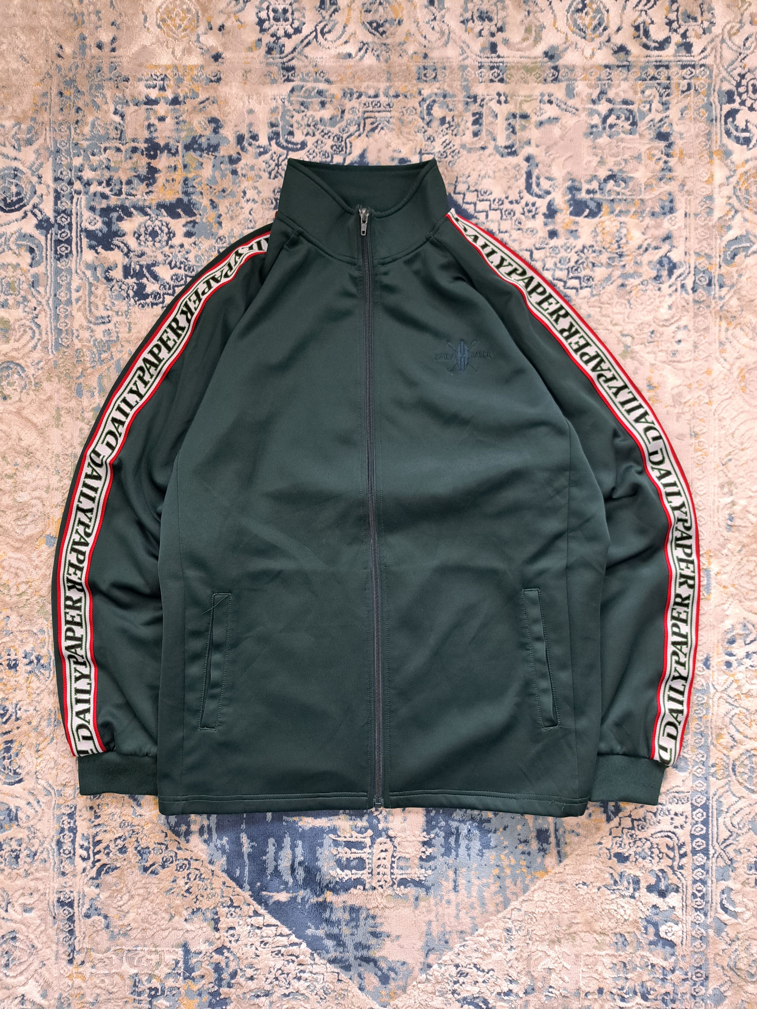 Daily Paper Daily Paper Track Jacket y2k Blokecore Tracksuit Retro Sport Size US XL / EU 56 / 4 - 1 Thumbnail
