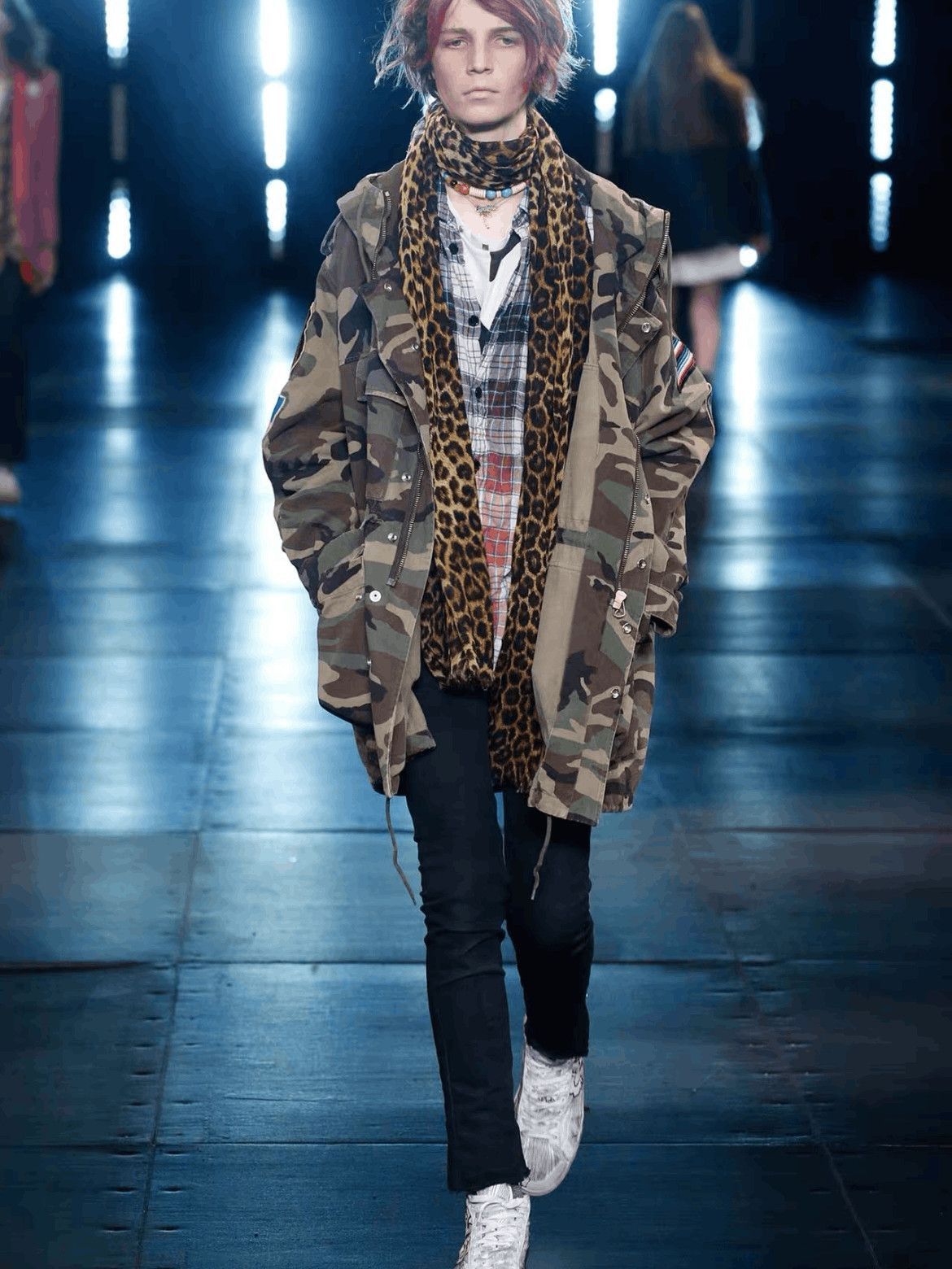 Saint Laurent Paris Saint Laurent Paris 16SS Sleeveless Distressed Shirt-2507 Size US XS / EU 42 / 0 - 5 Thumbnail