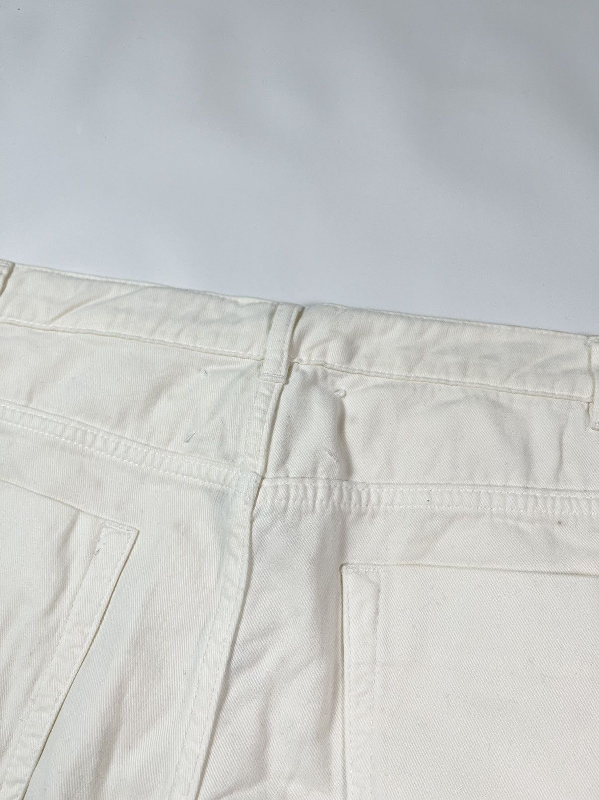 Maison Margiela MAISON MARGIELA CLASSIC STRAIGHT-LEG WHITE DENIM Size US 32 / EU 48 - 4 Thumbnail