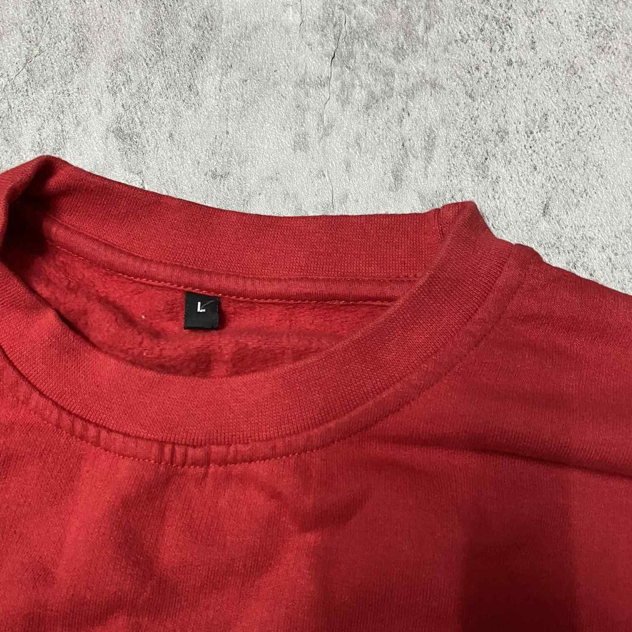 Other Red long sleeve Bad Bones shirt #goth #grunge Size US L / EU 52-54 / 3 - 2 Thumbnail