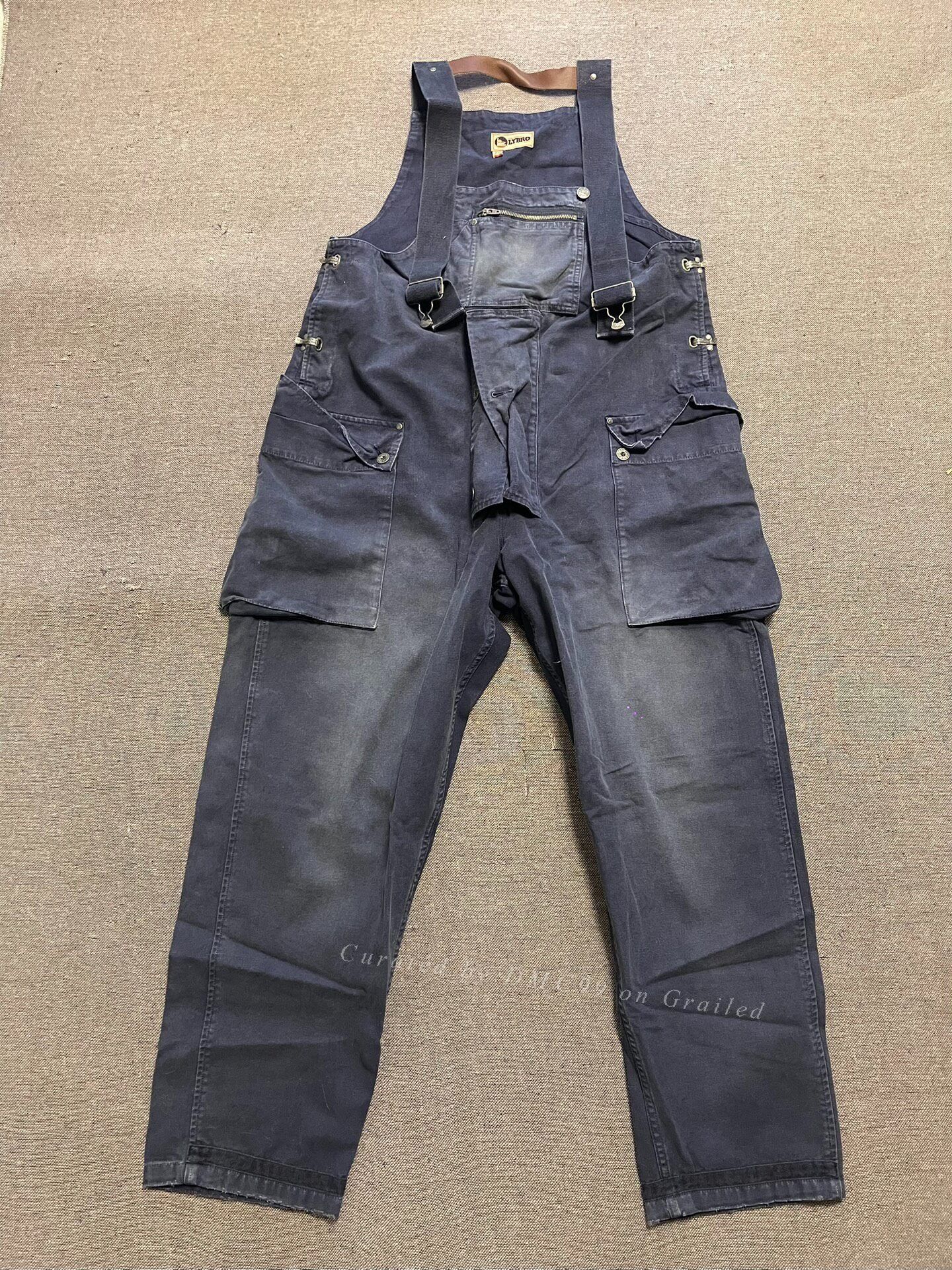Nigel Cabourn Nigel Cabourn Denim Workwear Overalls Size US 34 / EU 50 - 1 Thumbnail