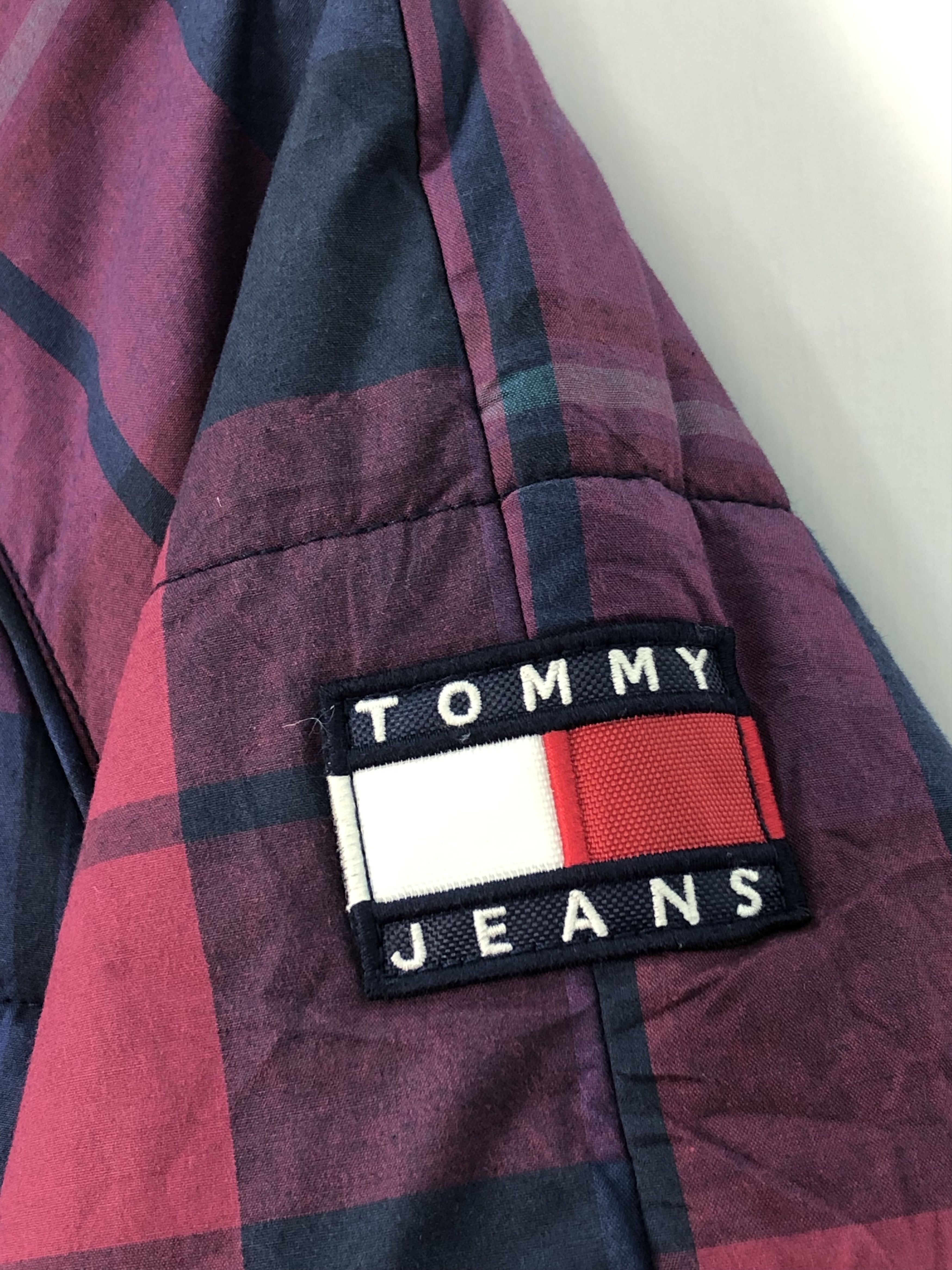 Tommy Hilfiger Vintage Tommy Jeans Puffer Down Jacket Multicolour J0107 Size US S / EU 44-46 / 1 - 2 Thumbnail