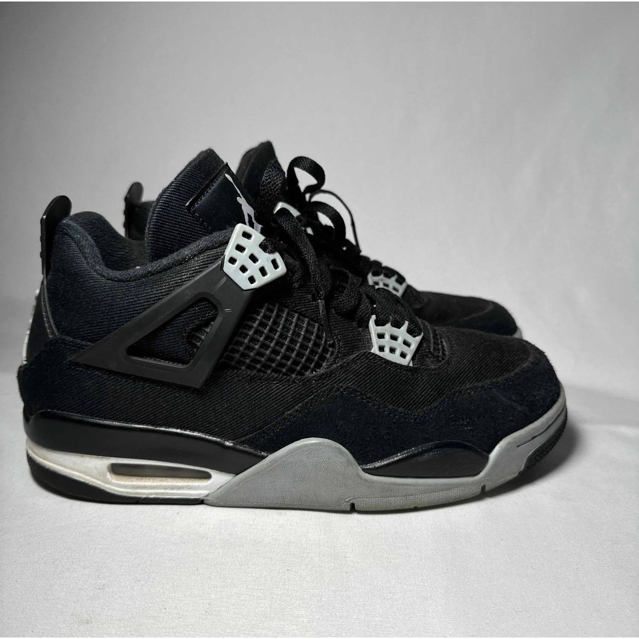 Jordan Brand × Nike Size 8 - Nike Air Jordan 4 Retro SE Black Canvas Men's Shoes Size US 8 / EU 41 - 1 Thumbnail
