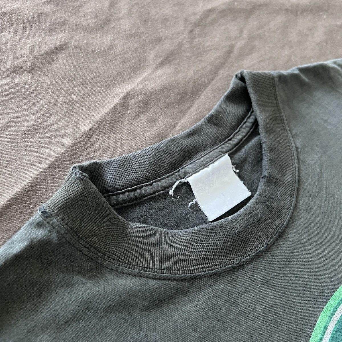 Vintage Amsterdam Weed Drug Art Tee Thrashed Sun Faded Distressed Size US XL / EU 56 / 4 - 9 Thumbnail