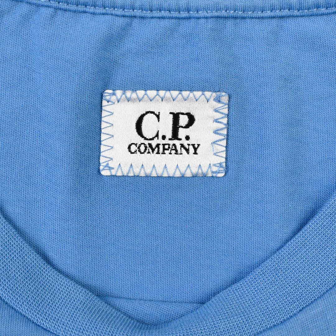 C.P. Company -shirt C.P. Company Painted Logo Light Blue Size US XL / EU 56 / 4 - 2 Thumbnail