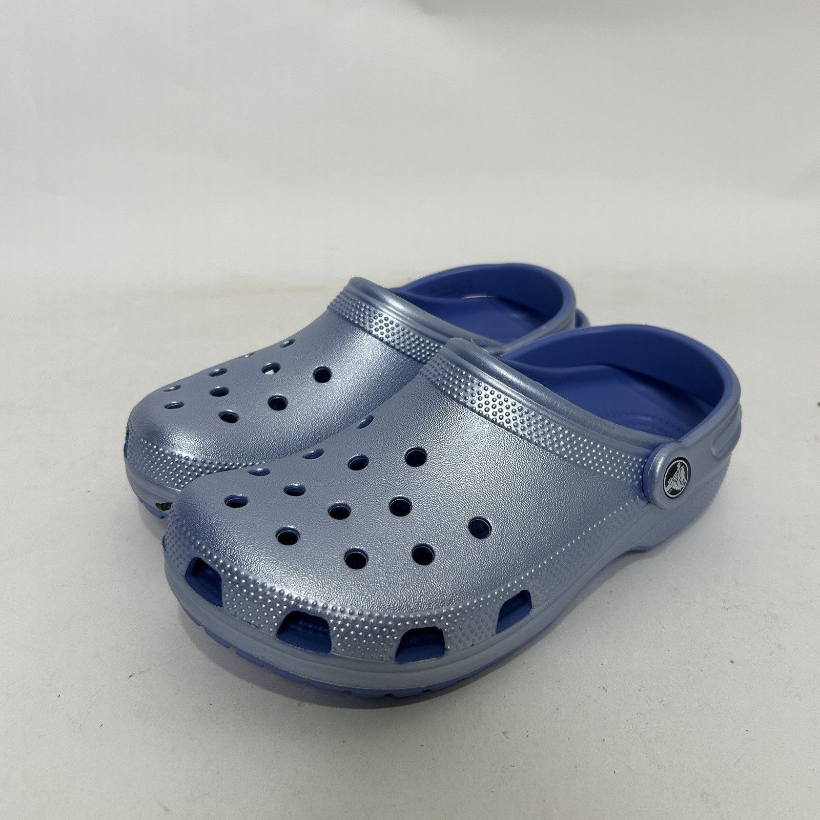 Crocs Crocs Classic Clog Metallic “Lapis Lazuli” Size US 8 / IT 38 - 3 Thumbnail