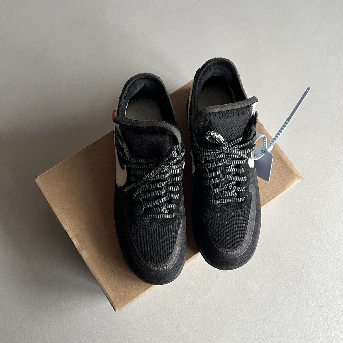 Nike x Off White Air Force 1 Low The Ten Black