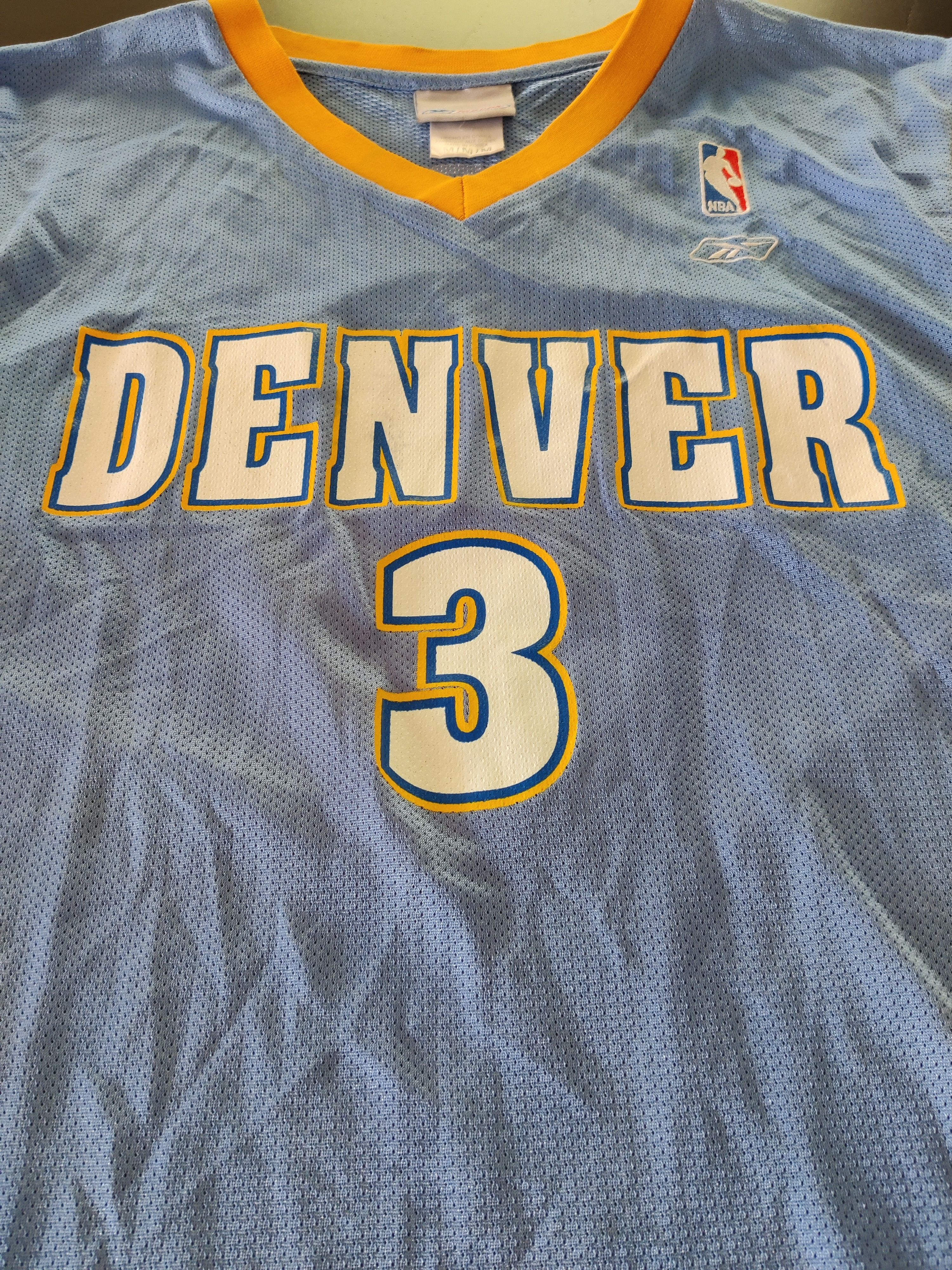 Reebok Reebok NBA Denver Nuggets Yarbrough #3 Jersey 2002-03 M Size US M / EU 48-50 / 2 - 8 Thumbnail