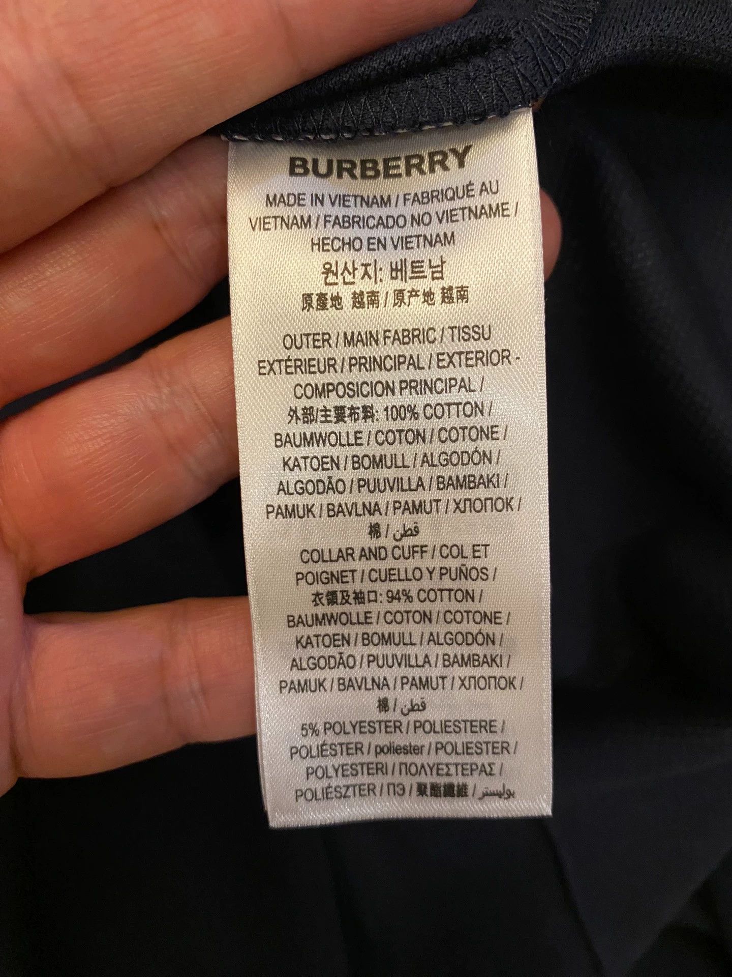 Burberry Burberry TB Placket Polo Shirt Size US XL / EU 56 / 4 - 8 Thumbnail