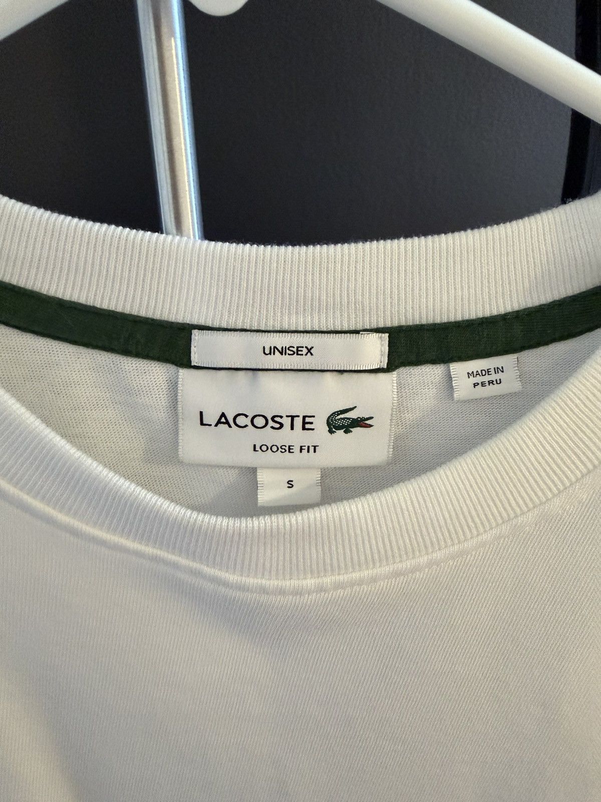 Lacoste Lacoste Loose T-Shirt Size US S / EU 44-46 / 1 - 3 Thumbnail