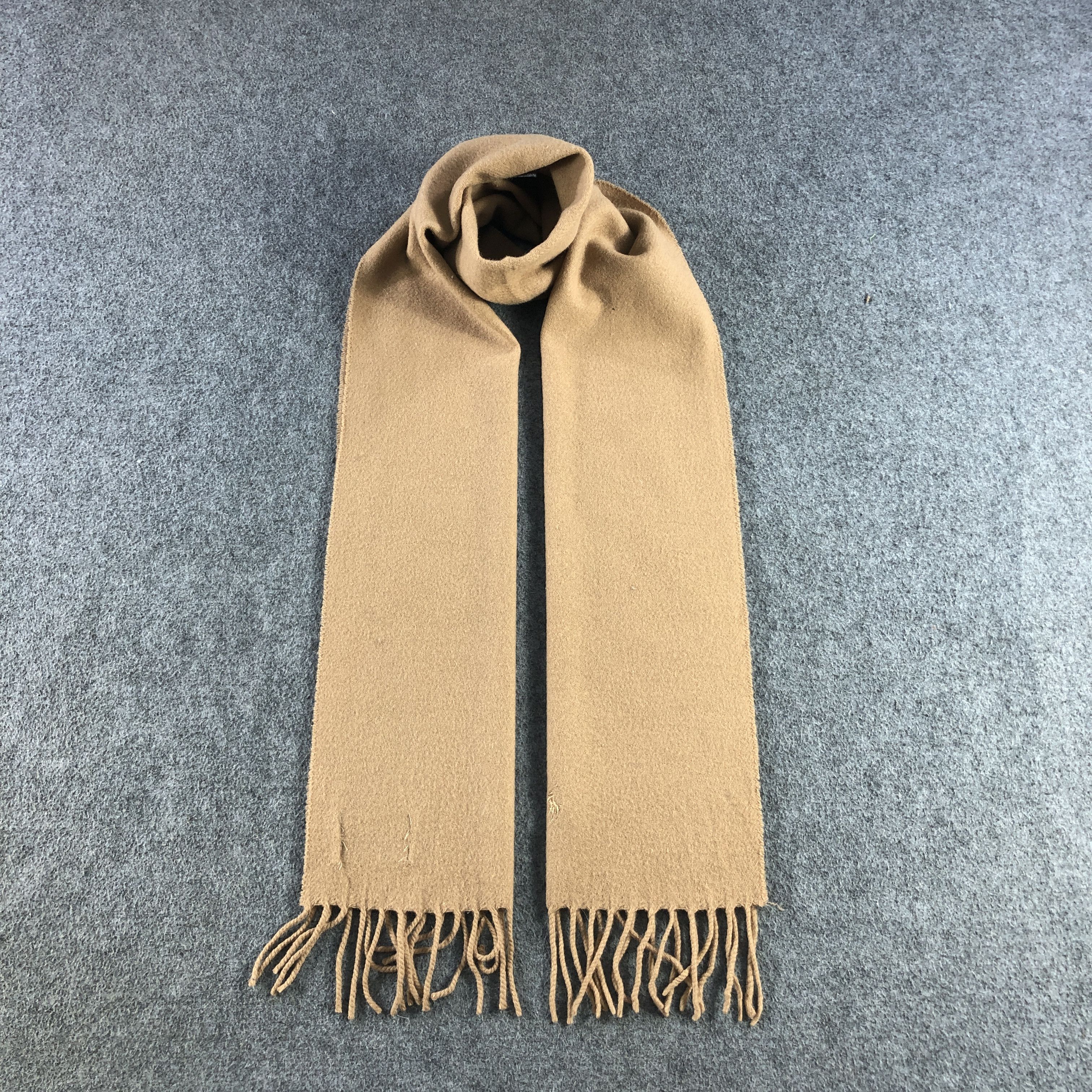 Polo Ralph Lauren Polo Ralph Lauren Wool Scarf Muffler V2942 Size ONE SIZE - 1 Thumbnail