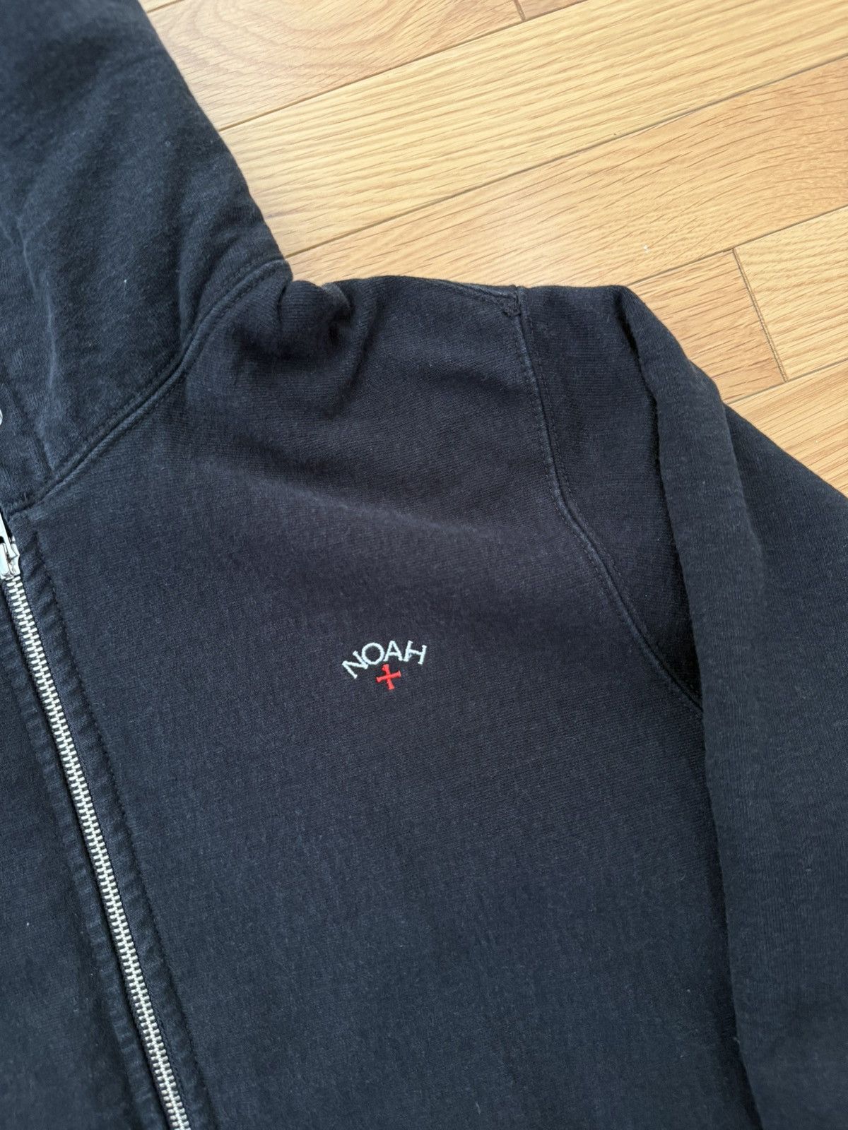 Noah Noah logo zip hoodie black Size US L / EU 52-54 / 3 - 2 Thumbnail