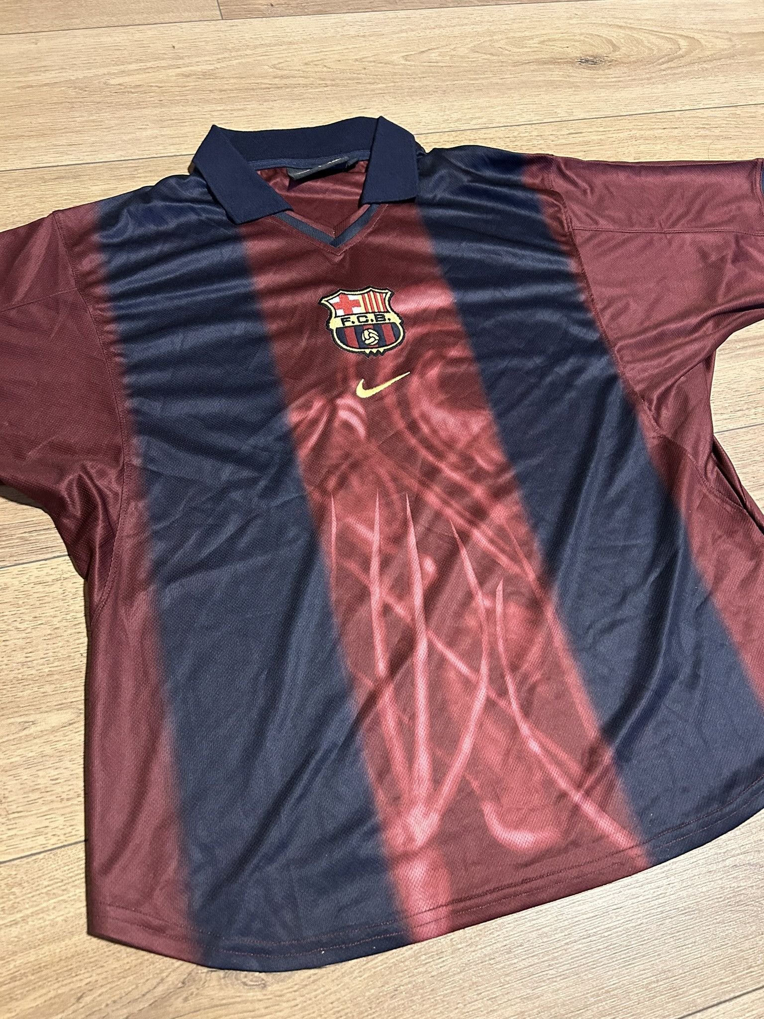 Nike × Travis Scott Nike Travis Scott C Barcelona T-shirt football Size US S / EU 44-46 / 1 - 8 Thumbnail