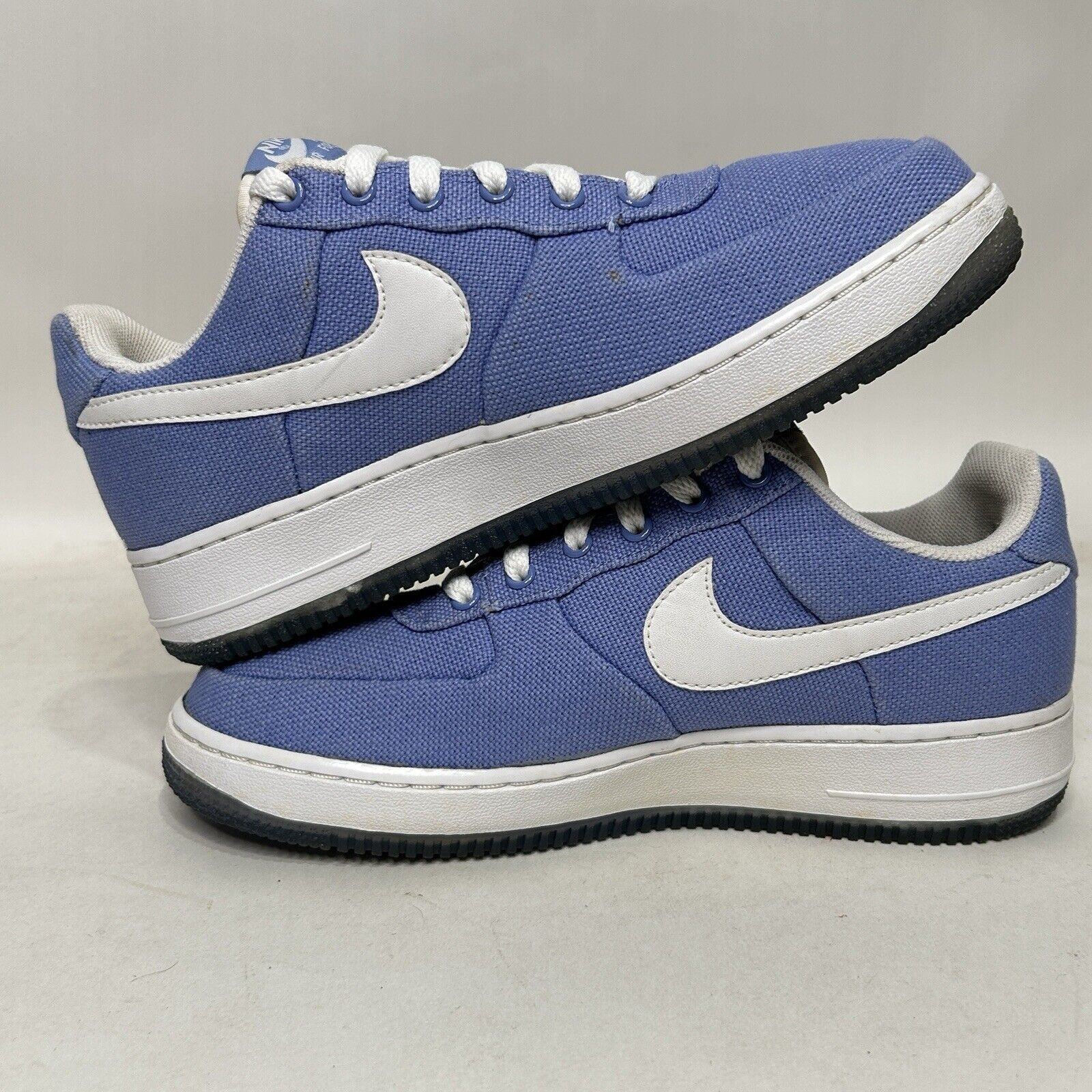 Nike Nike Shoes Air Force 1 WMNS Canvas “Purple White” 2008 Size US 8.5 / IT 38.5 - 3 Thumbnail