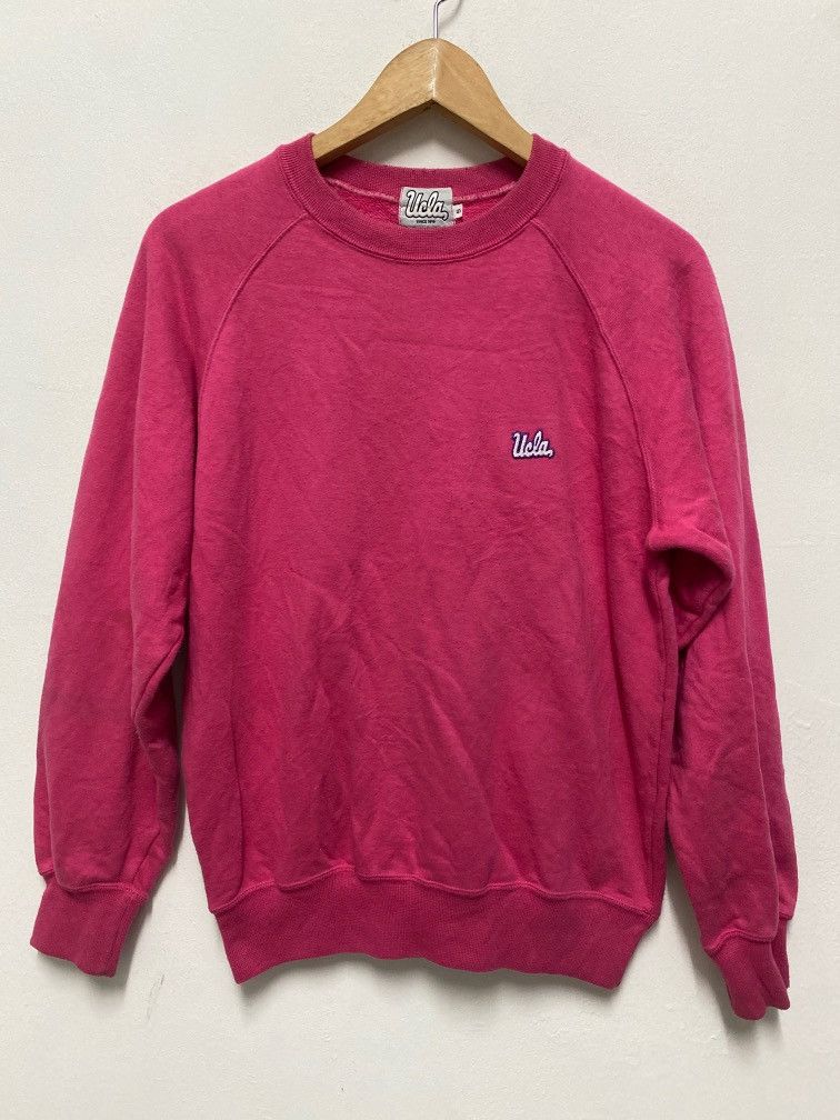 image of American College x Collegiate Vintage Ucla Bruins Crewneck Sweatshirt in Red, Men's (Size Small)