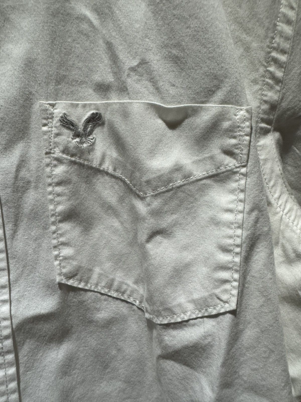 American Eagle Outfitters Vintage American Eagle Button Up White XS Collared Shirt Size US XS / EU 42 / 0 - 2 Thumbnail