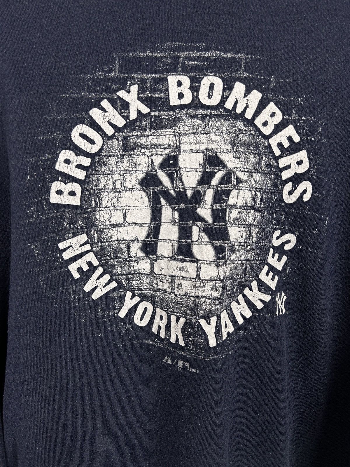 MLB 00s Vintage Bronx Bombers New York Yankees 2005 Sweatshirt Size US XL / EU 56 / 4 - 2 Thumbnail