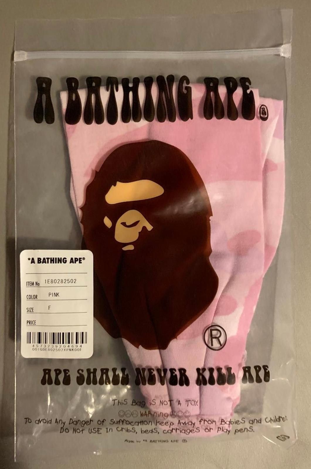 Bape BAPE Pink Headband - A Bathing Ape - Rare - 50% Cotton Size ONE SIZE - 7 Thumbnail