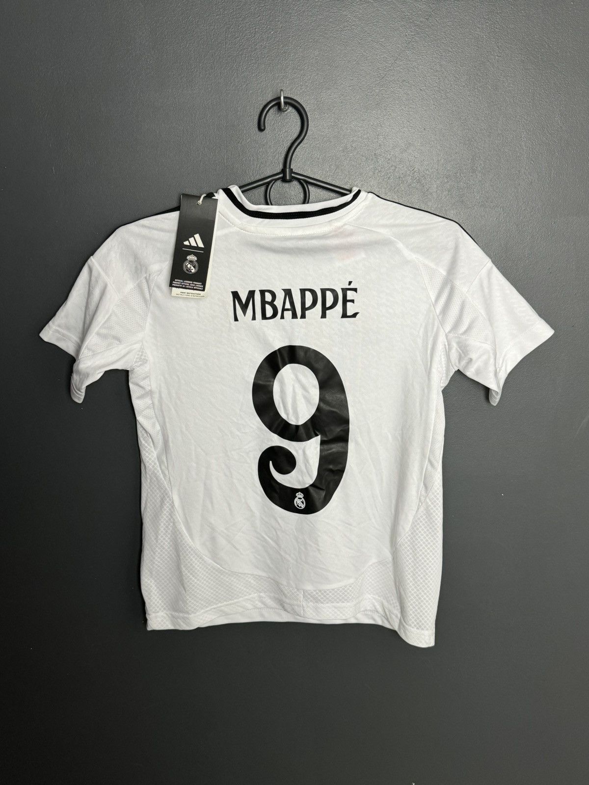 Adidas KIDS New Real Madrid 24/25 Home Mbappe Football Jersey Size US XS / EU 42 / 0 - 1 Thumbnail