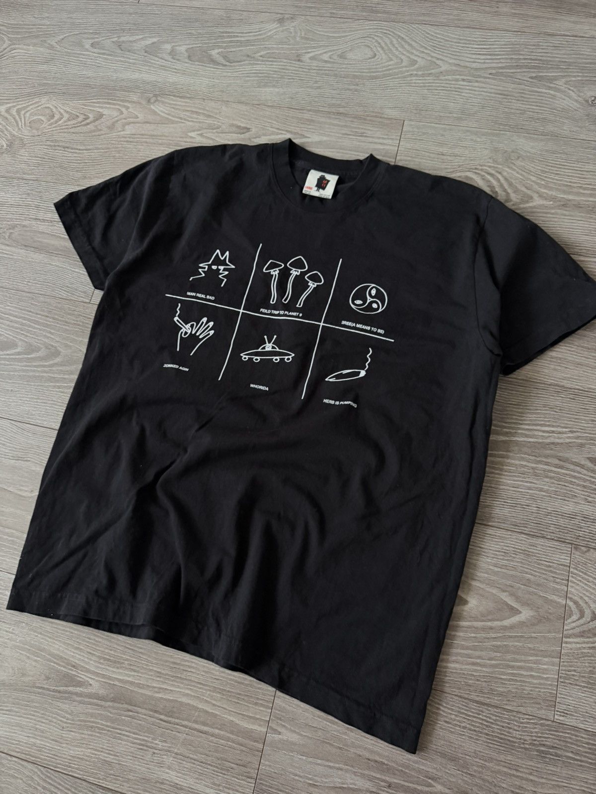 Other Crimewave Hippie Smoking Drip 420 Swag Y2k USA Made Tee Size US L / EU 52-54 / 3 - 9 Thumbnail