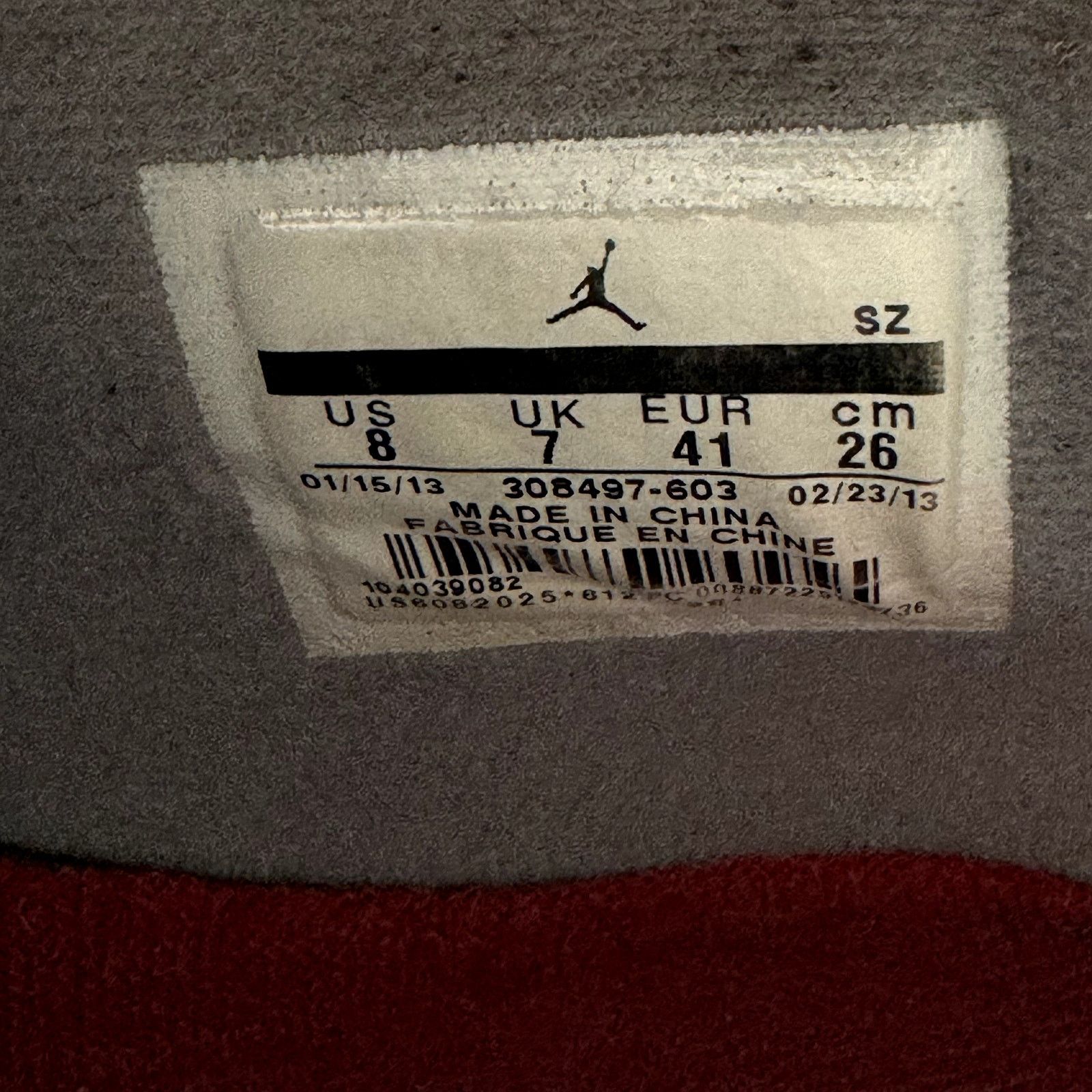 Jordan Brand × Nike Size 8 - Nike Air Jordan 4 Retro Toro Bravo 2013 Men's Shoes Size US 8 / EU 41 - 7 Thumbnail