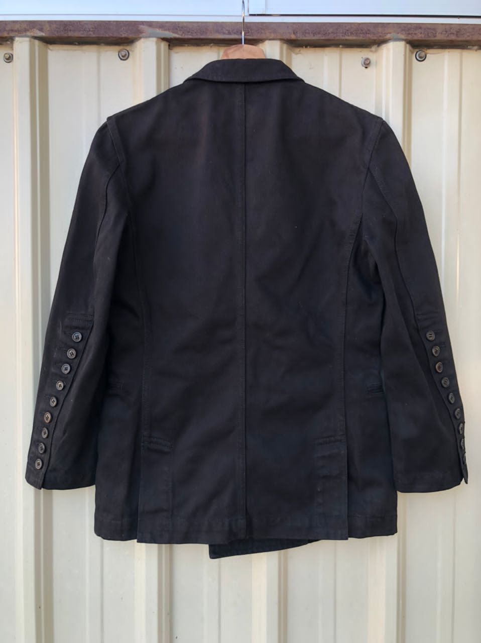 Comme des Garcons × Comme des Garcons Homme Plus × Japanese Brand AD2011 Vintage CDG Comme Des Garcons Homme Blazer Jacket Size US S / EU 44-46 / 1 - 2 Thumbnail