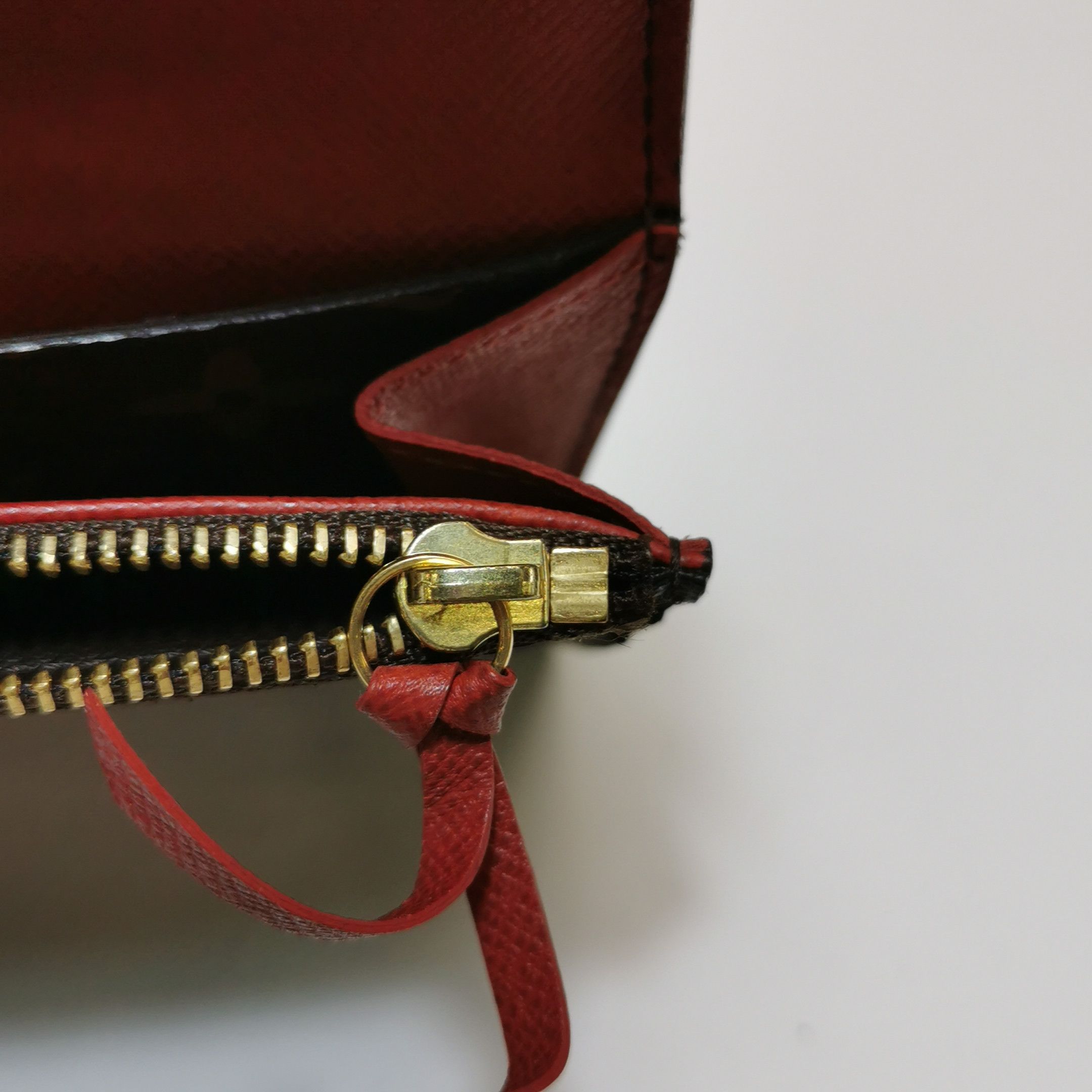Louis Vuitton Louis Vuitton (LV) Emilie leather Monogram print snap walle Size ONE SIZE - 7 Thumbnail