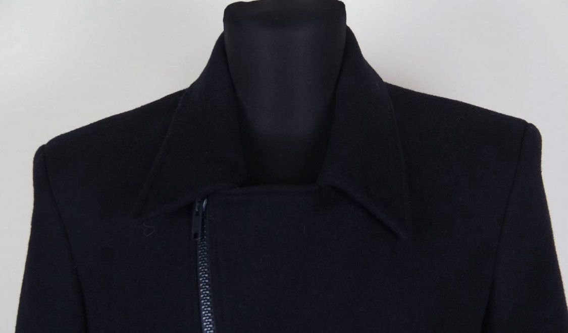 Raf Simons Raf Simons AW04 Waves Perfecto Rider Zip-Up Coat Jacket Size US M / EU 48-50 / 2 - 3 Thumbnail