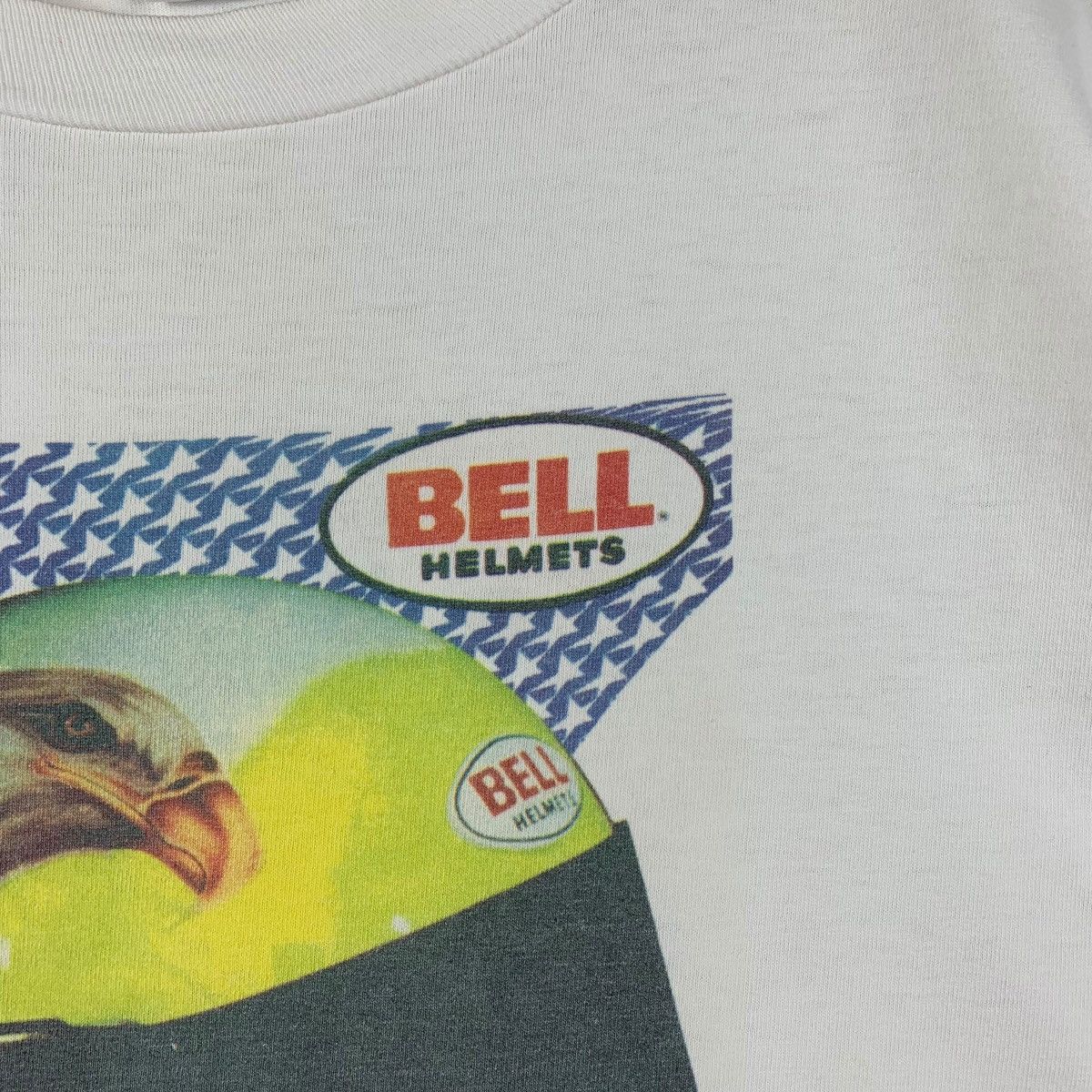 Japanese Brand × Jerzees Vintage BELL Helmet we’re taking the street back helmet tee Size US XL / EU 56 / 4 - 9 Thumbnail