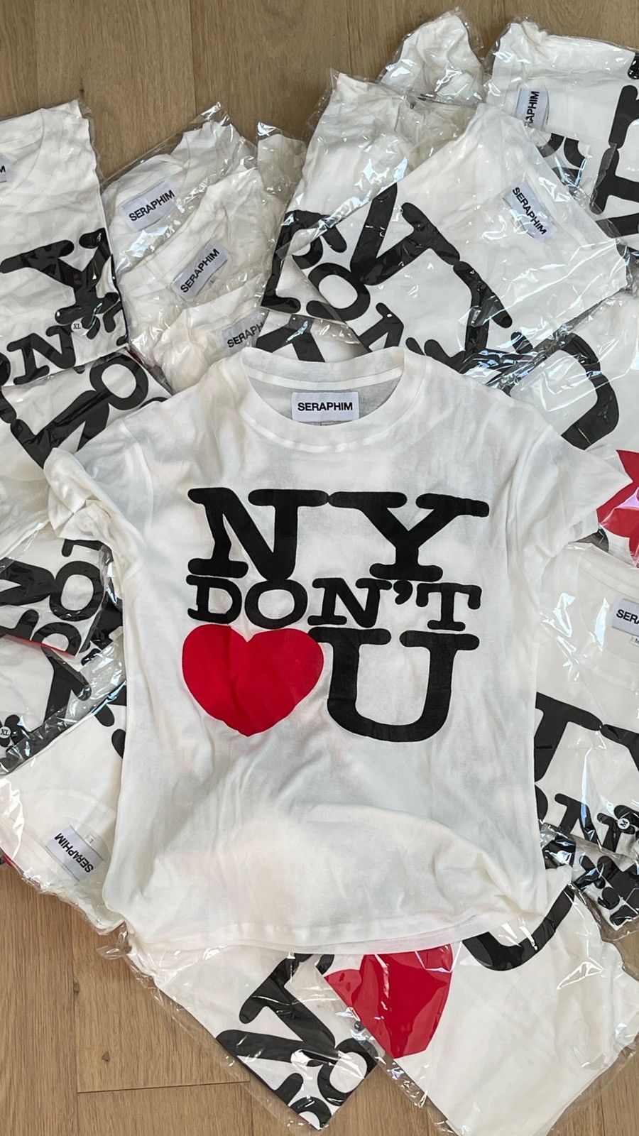 Other SERAPHIM | NY DONT <3 U tee Size US M / EU 48-50 / 2 - 4 Thumbnail