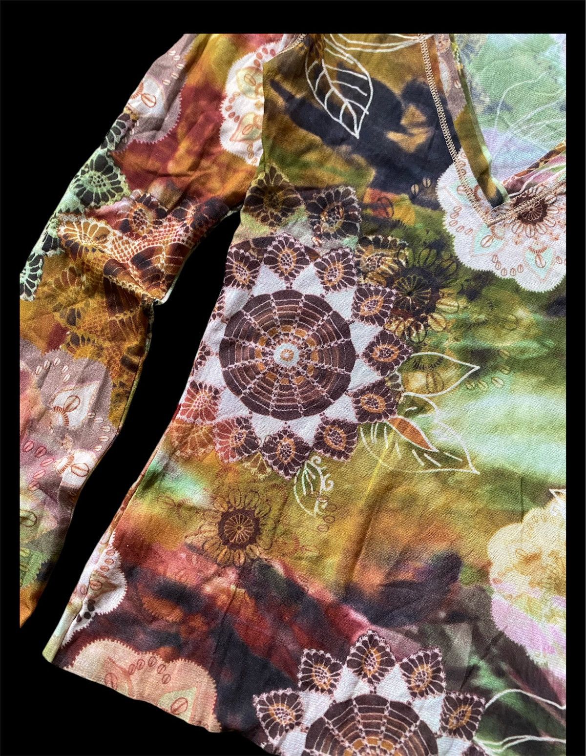 If Six Was Nine Vintage Benetton mesh top Size M / US 6-8 / IT 42-44 - 4 Thumbnail