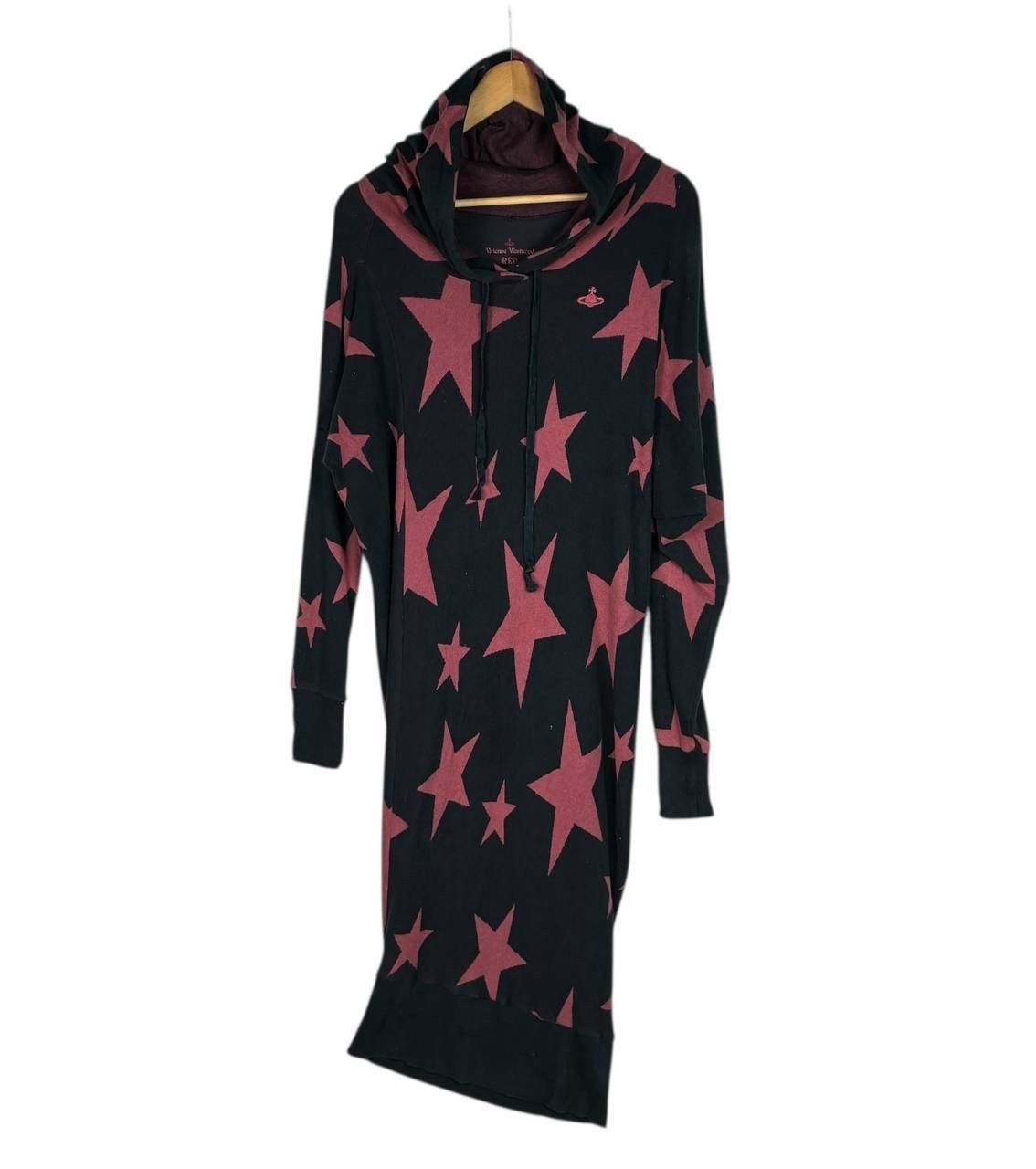 Vivienne Westwood Vivienne Westwood Red Label Star Hoodie Dress Y2K Size S / US 4 / IT 40 - 1 Thumbnail