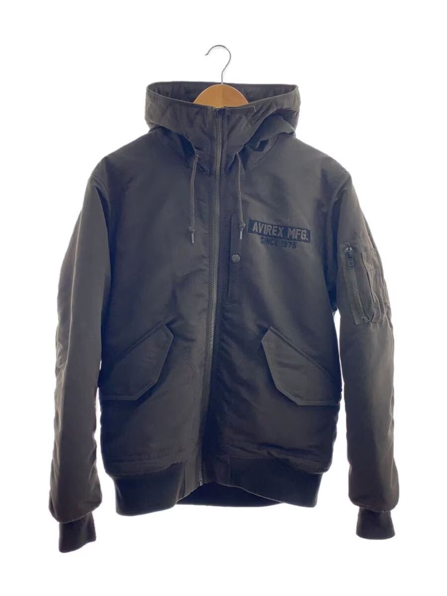 Avirex Padding Polyester Jacket Khaki